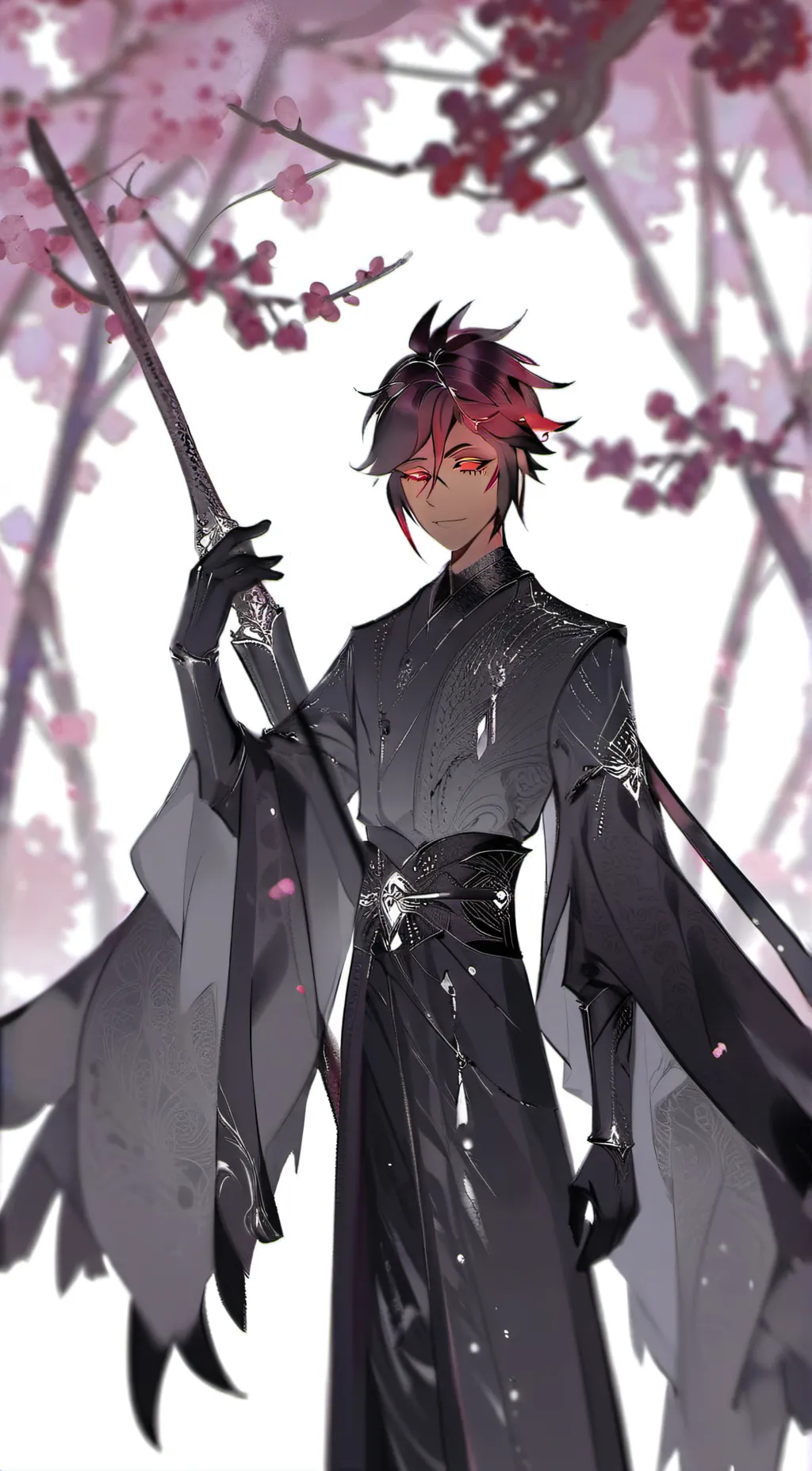 ai character: Alastor~♡ background