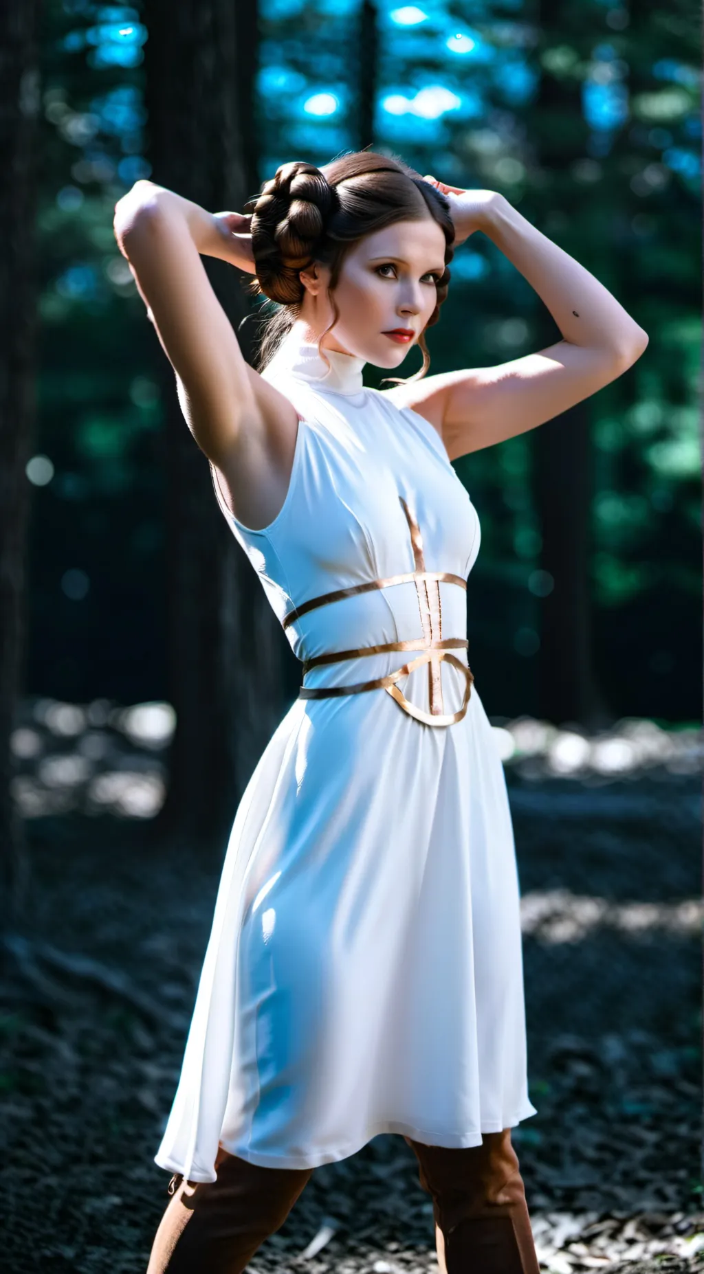 ai character: Princess Leia background
