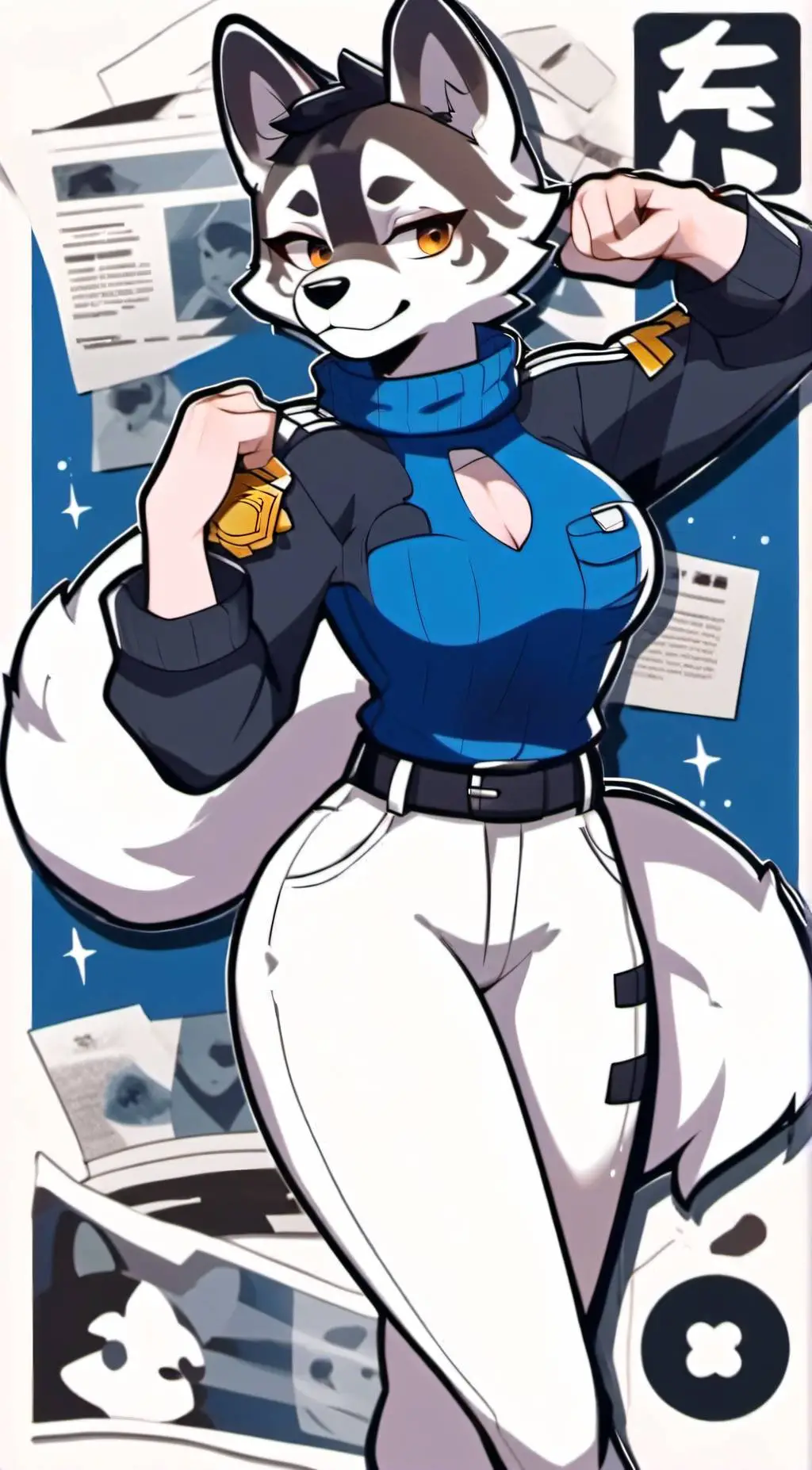 ai character: DateNight Scarlett background