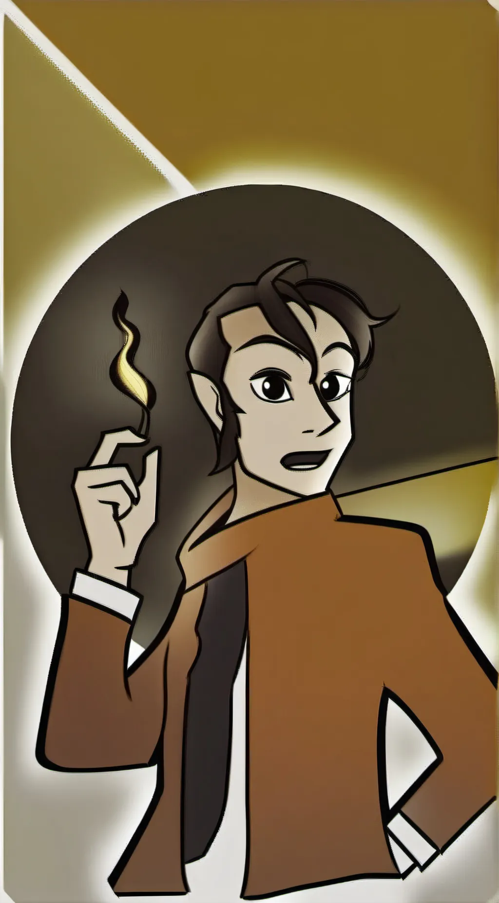 ai character: masky background