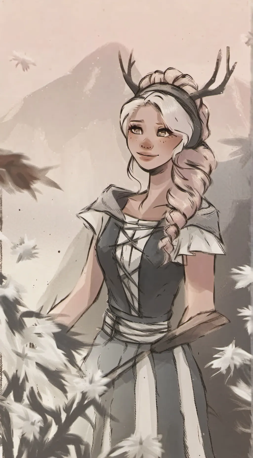 ai character: April background
