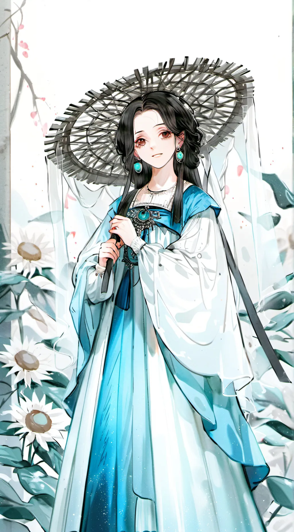 ai character: llorona background