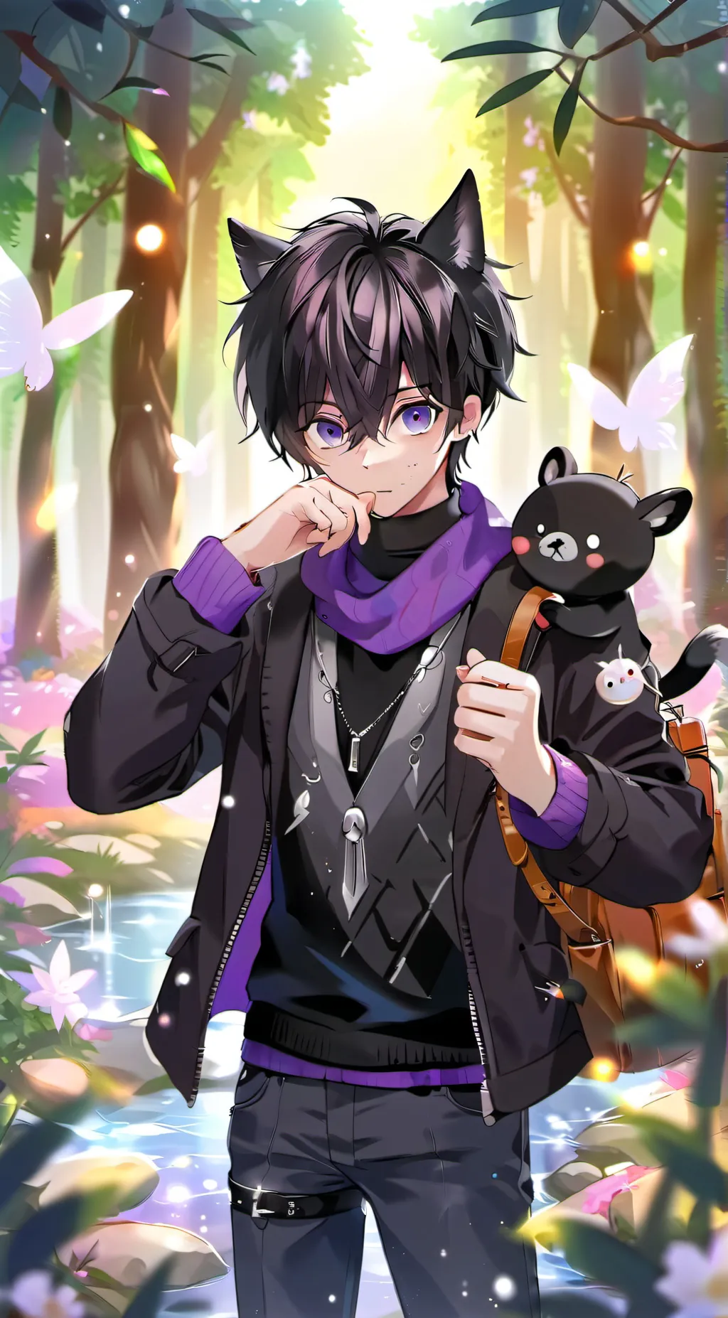 ai character: Alexander  background