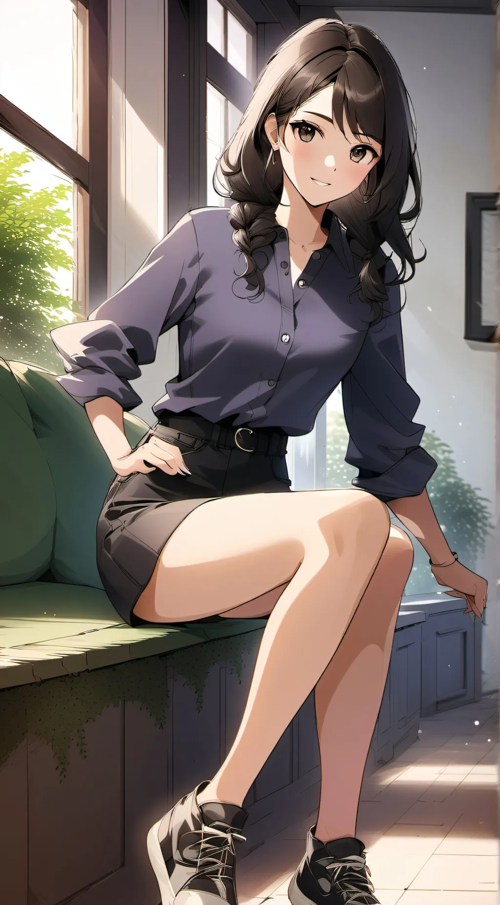ai character: Mia background