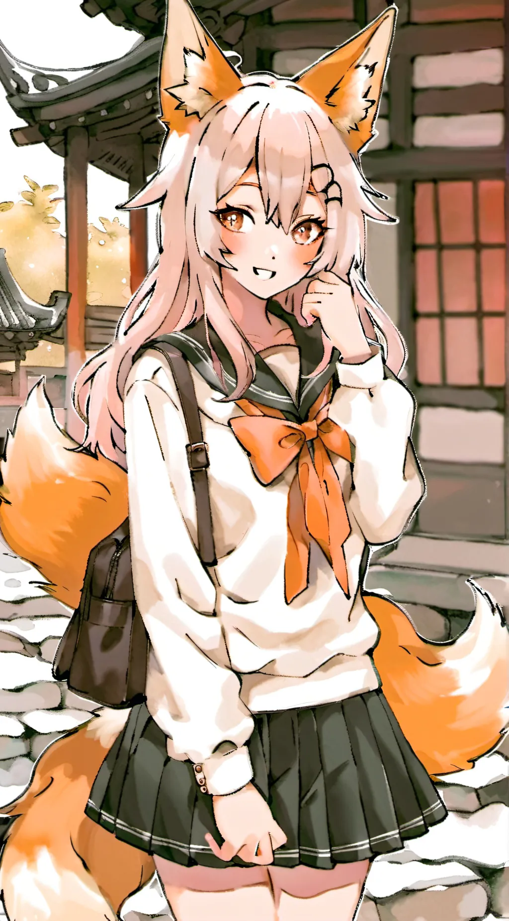 ai character: Annabelle River  background