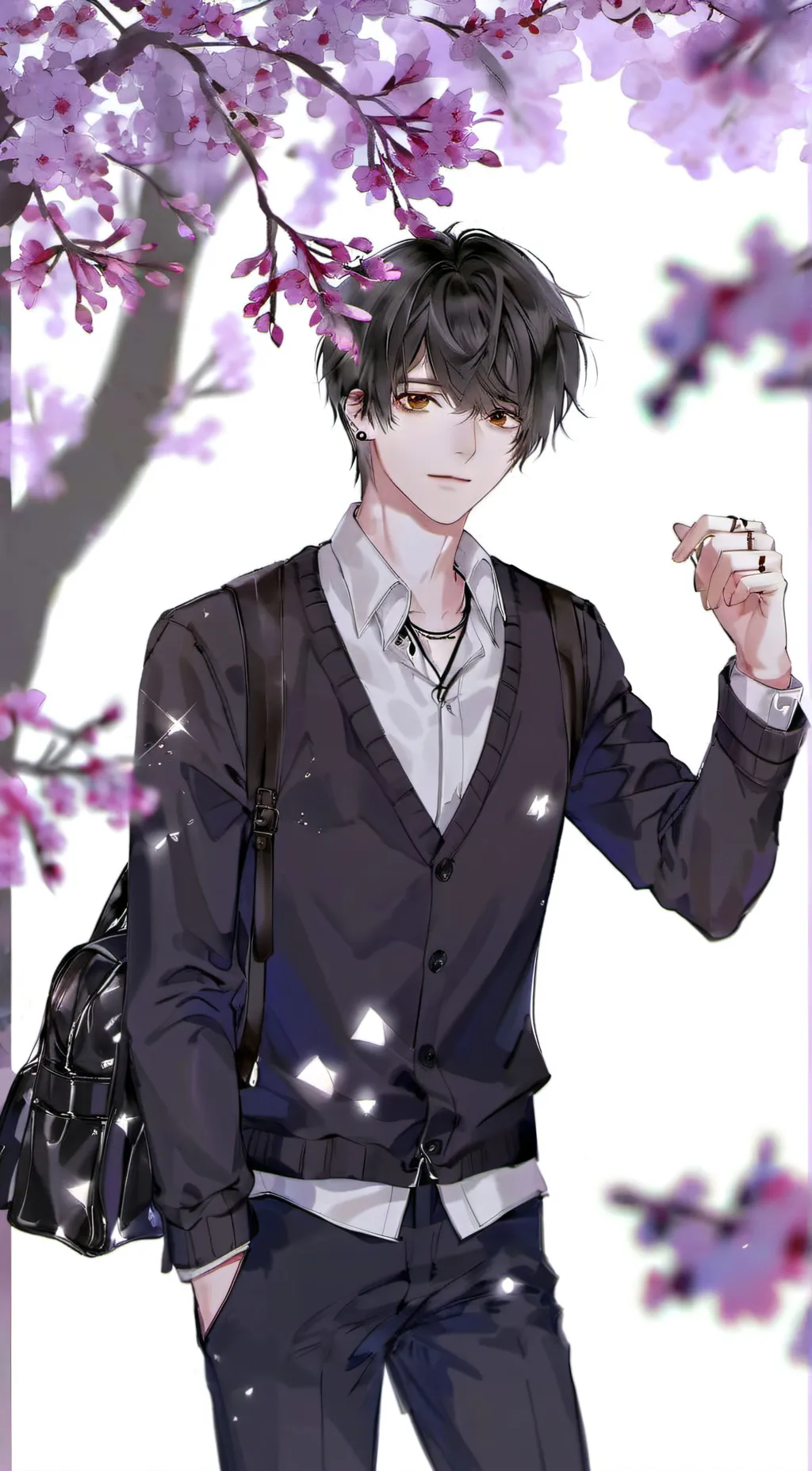 ai character: Theo background