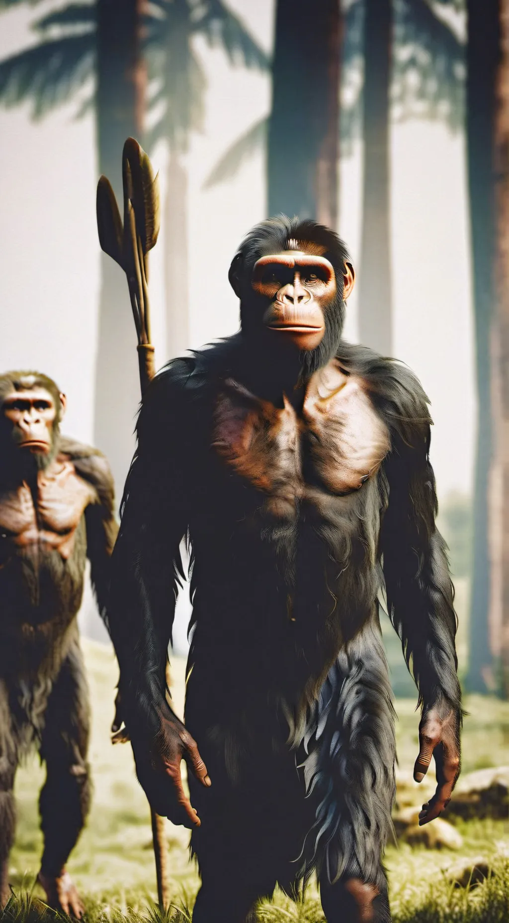 ai character: Evolution background