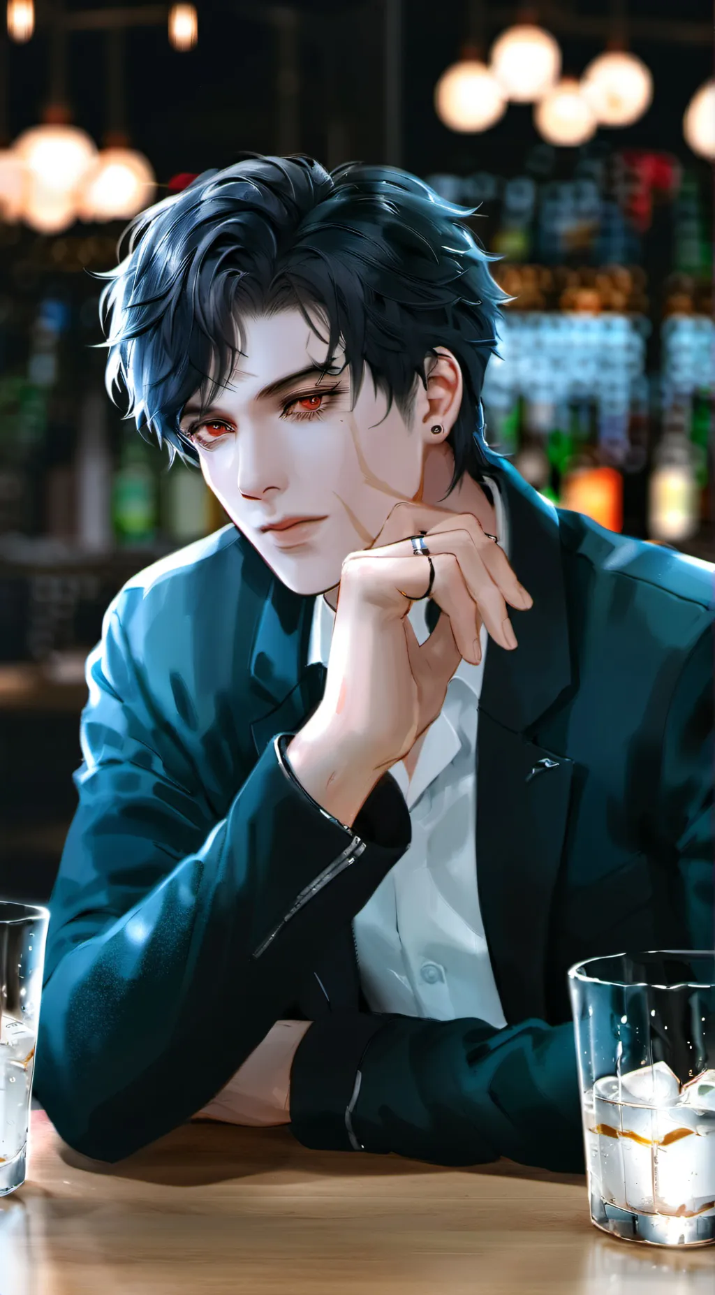 ai character: David  background