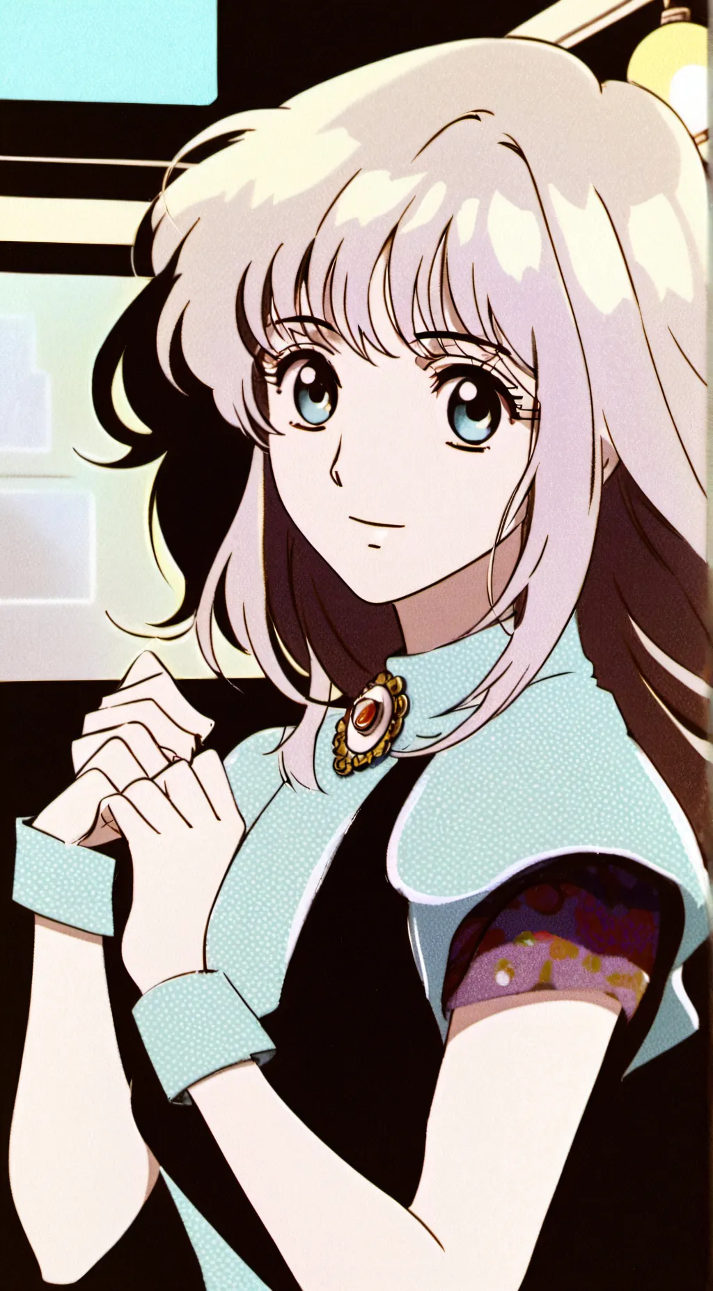 ai character: Amanda background