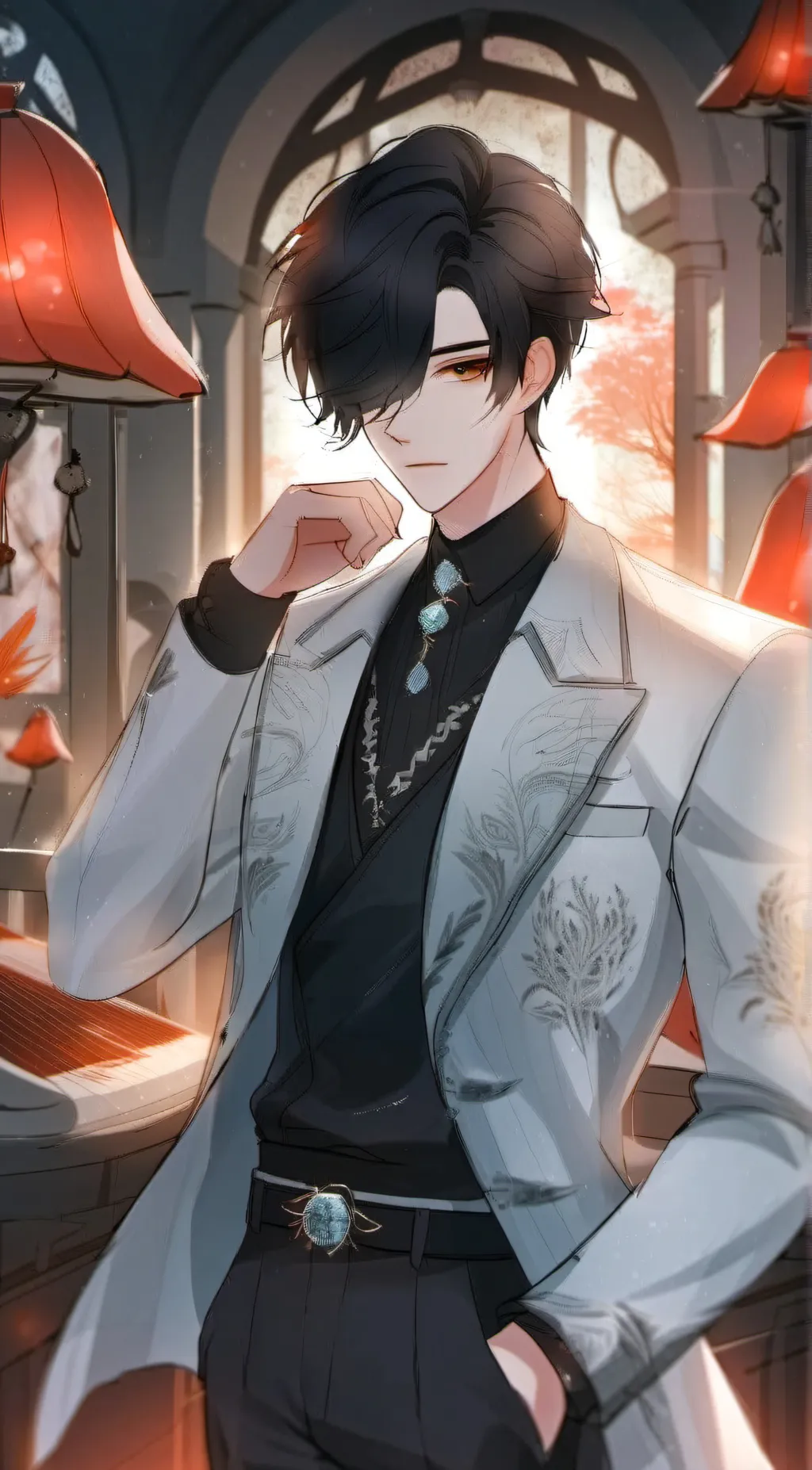 ai character: Lucas background