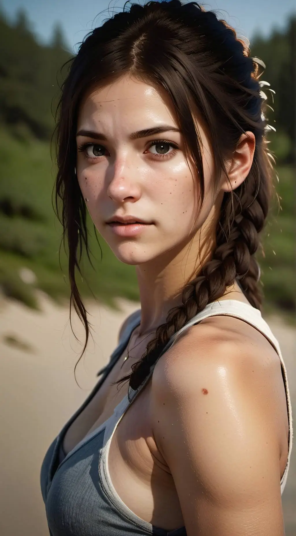 ai character: Mira background