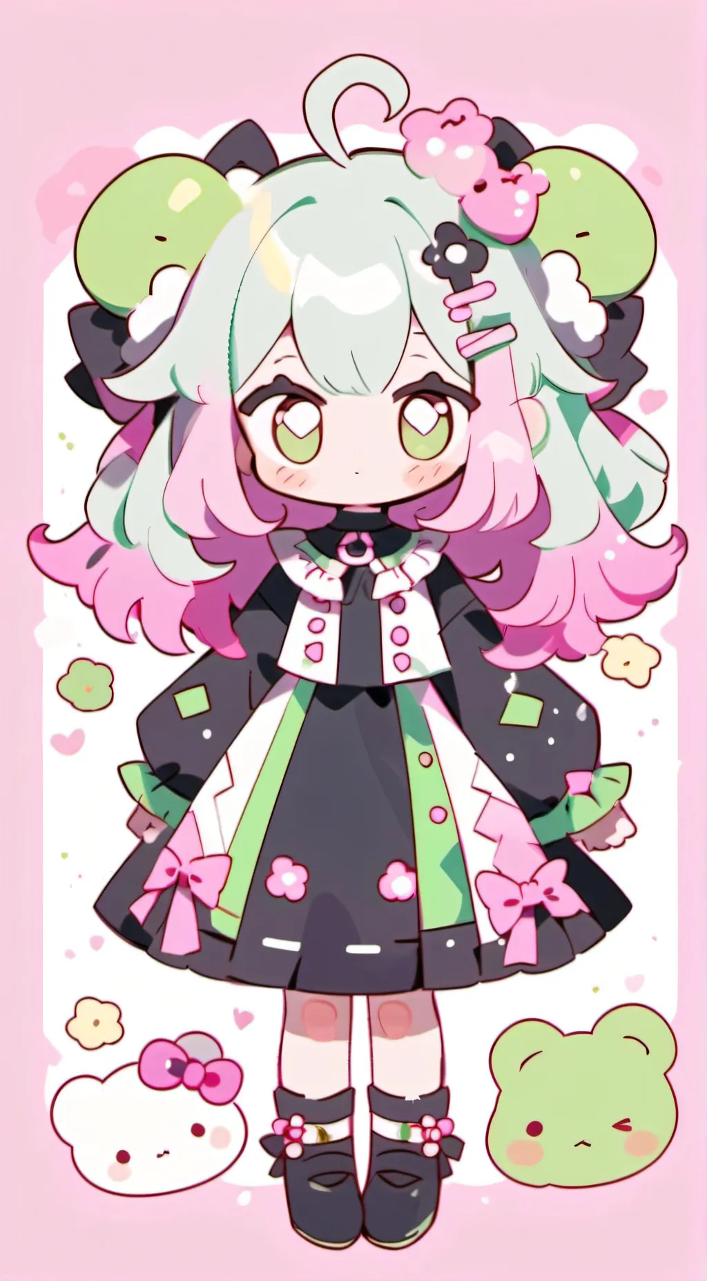 ai character: Mitsuri kid background