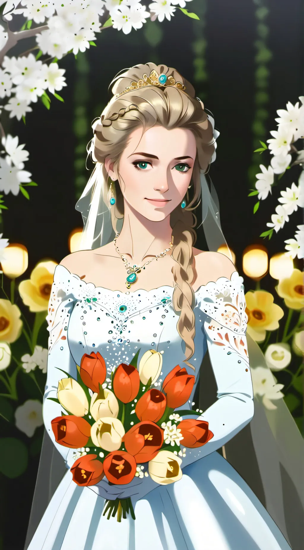 ai character: Aria background