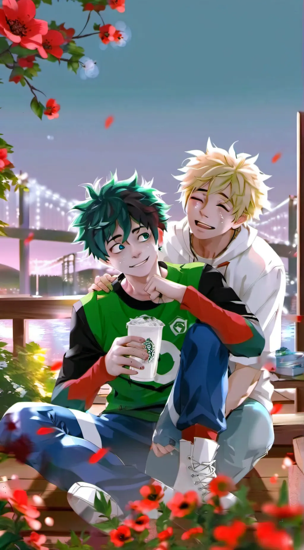 ai character: Dead deku.. background