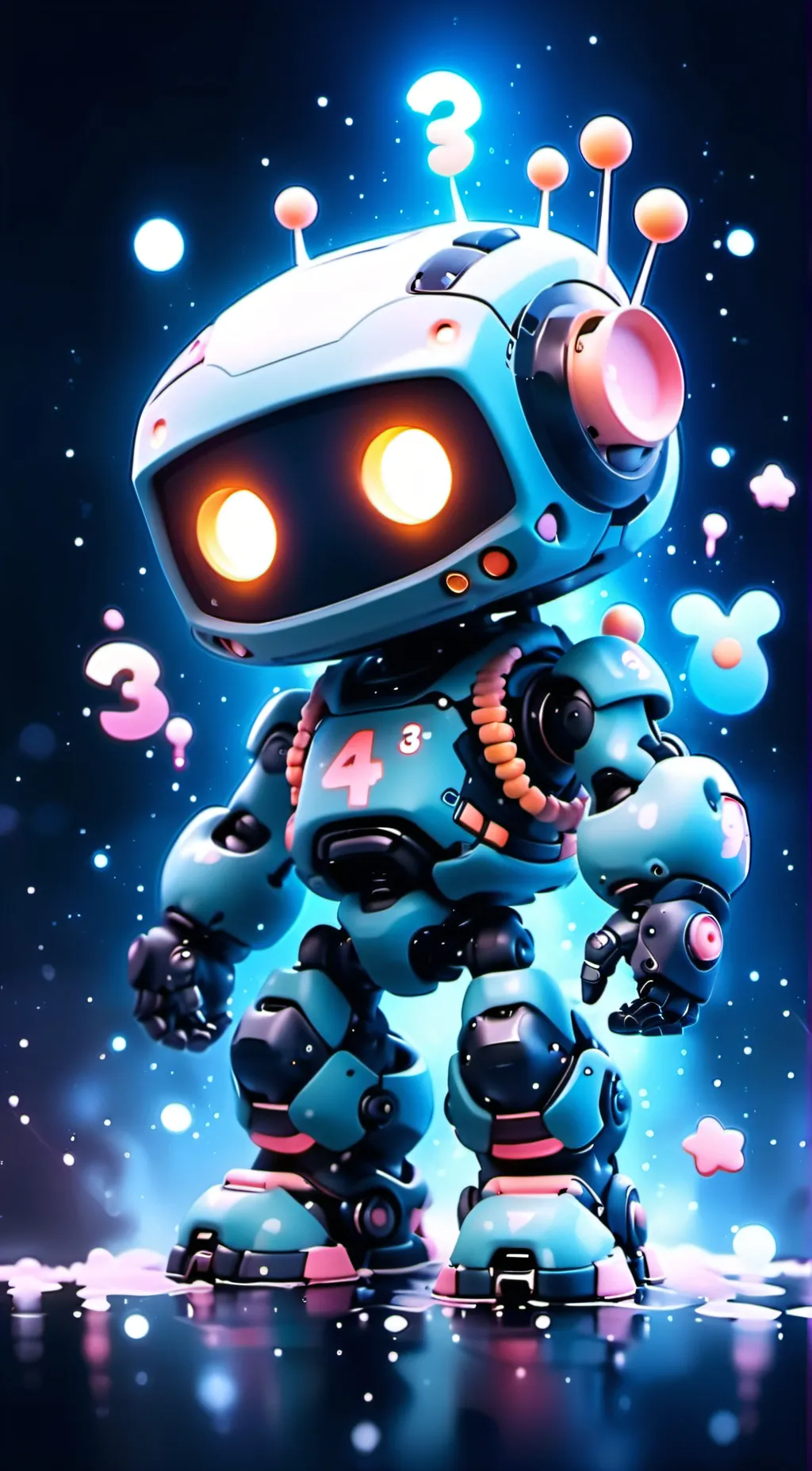 ai character: Math Bot  background