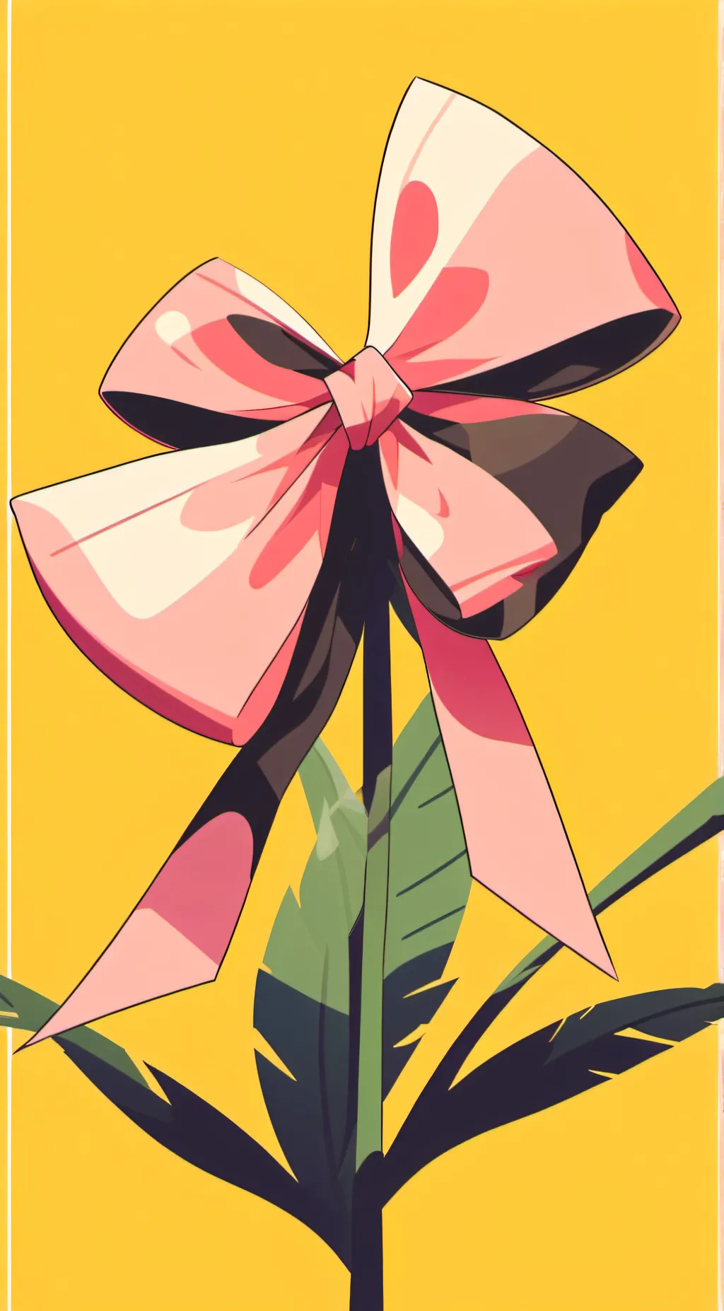 ai character: bow transformation background