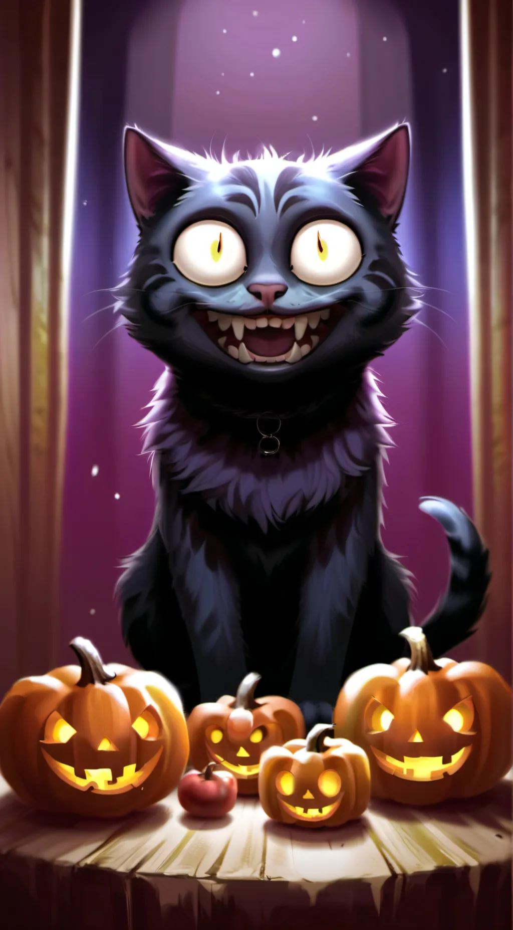 ai character: cat nap background
