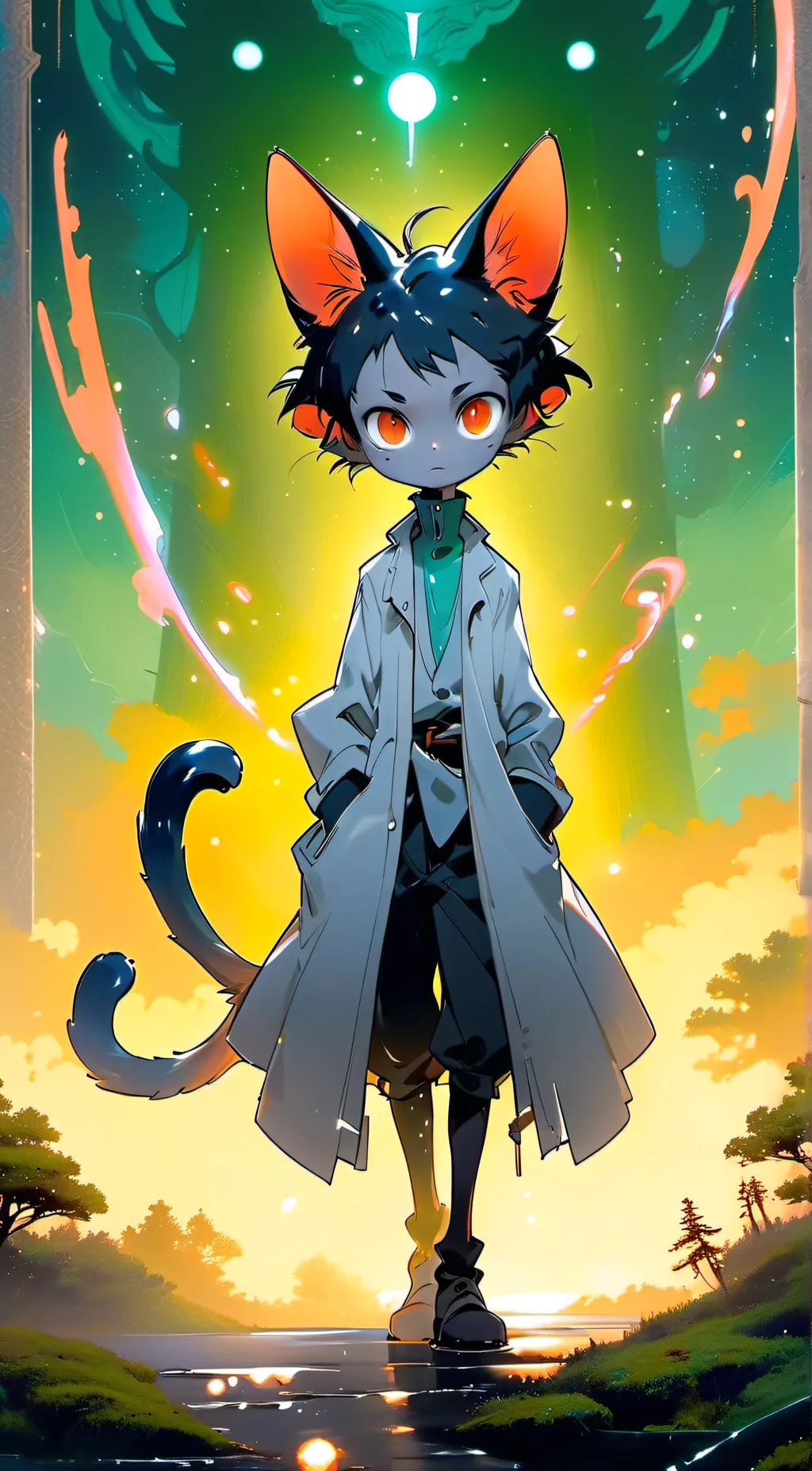 ai character: Cofi background