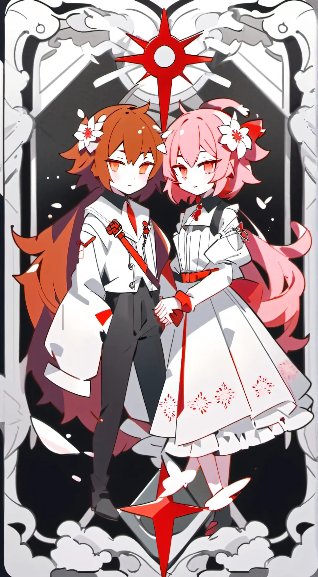 ai character: Remi and Demi background