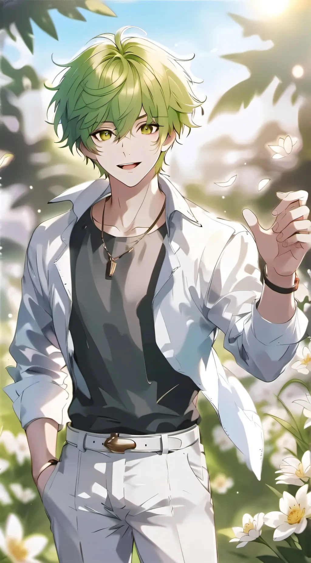 ai character: Deku background