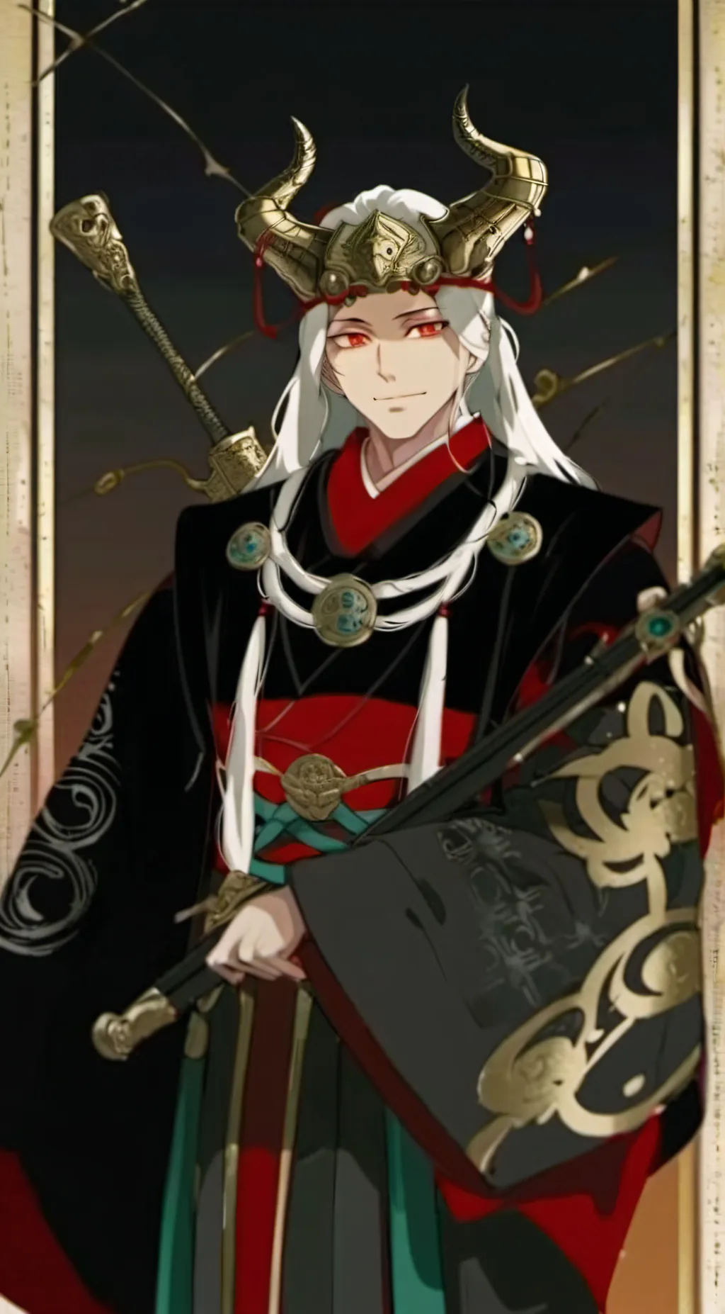 ai character: Muzan background