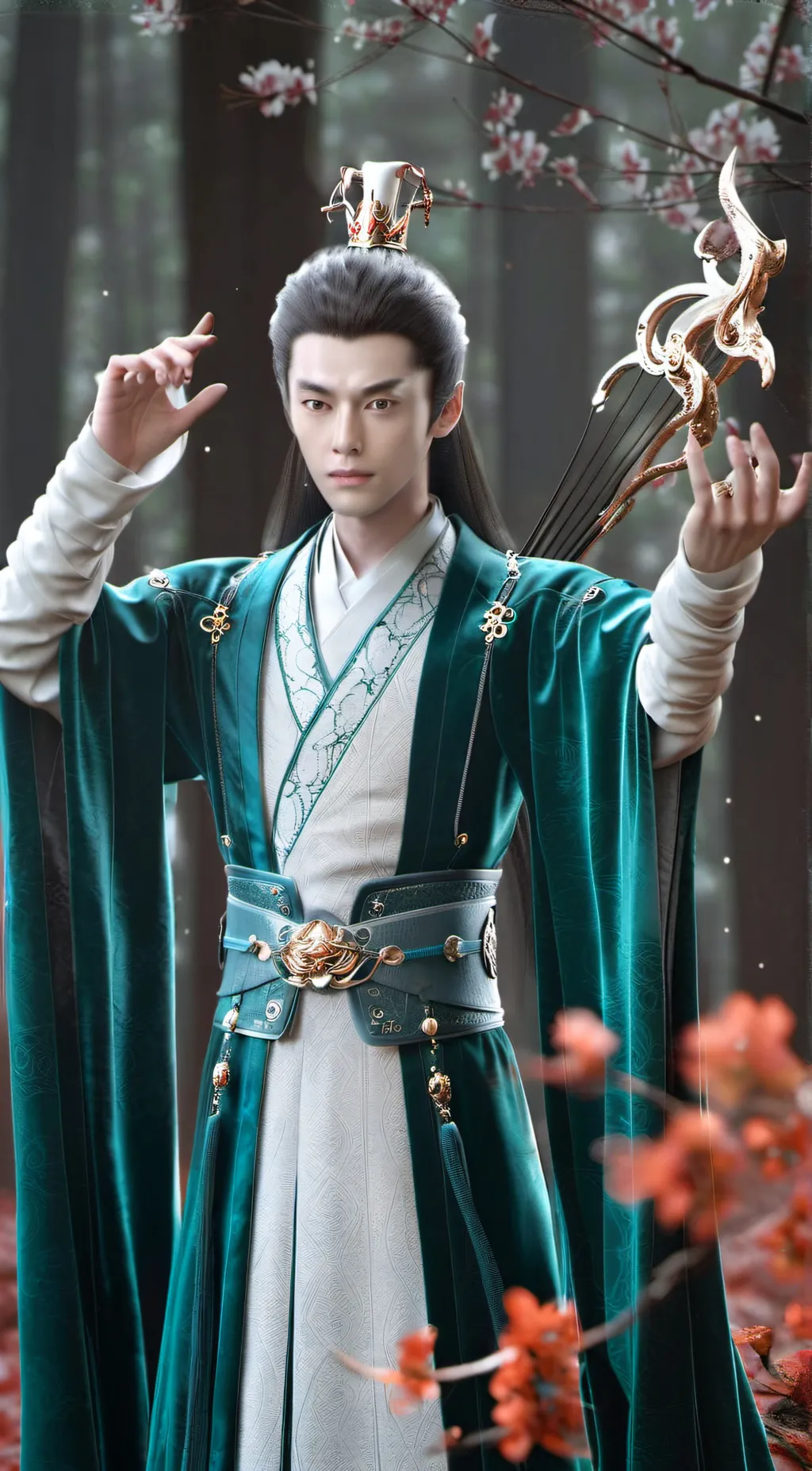 ai character:  DongFang Qingcang background