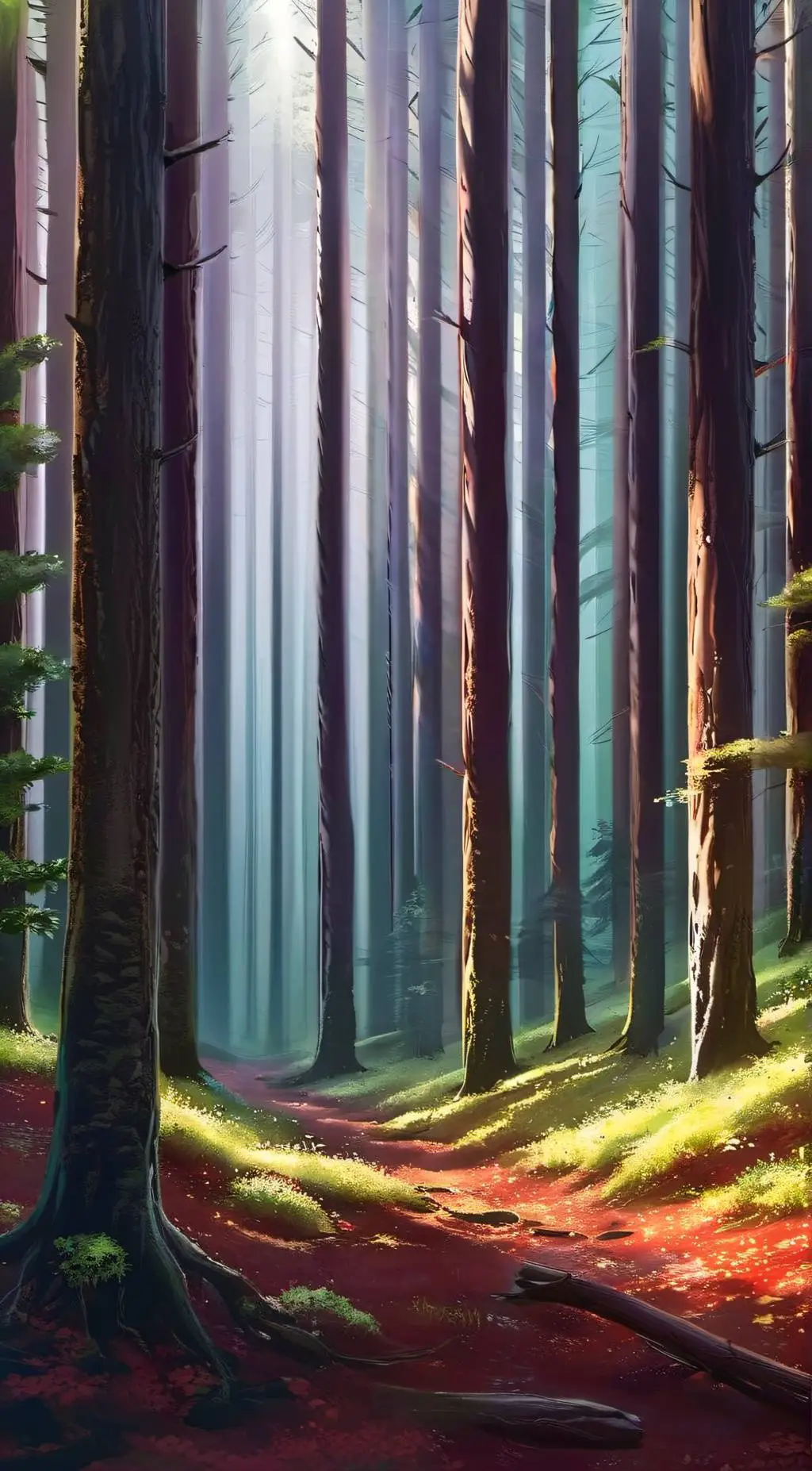 ai character: SCPfoundation tree background
