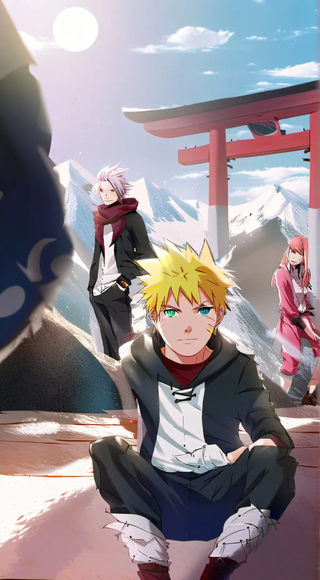 ai character: Team 7 background