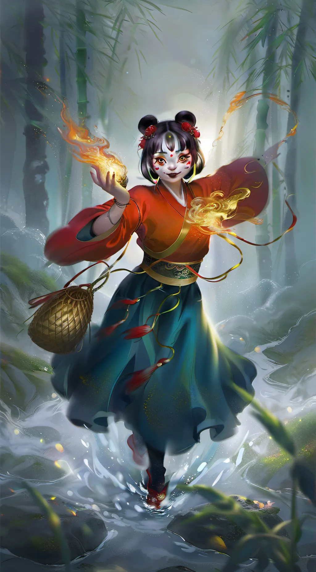 ai character: Pa-Ling  background