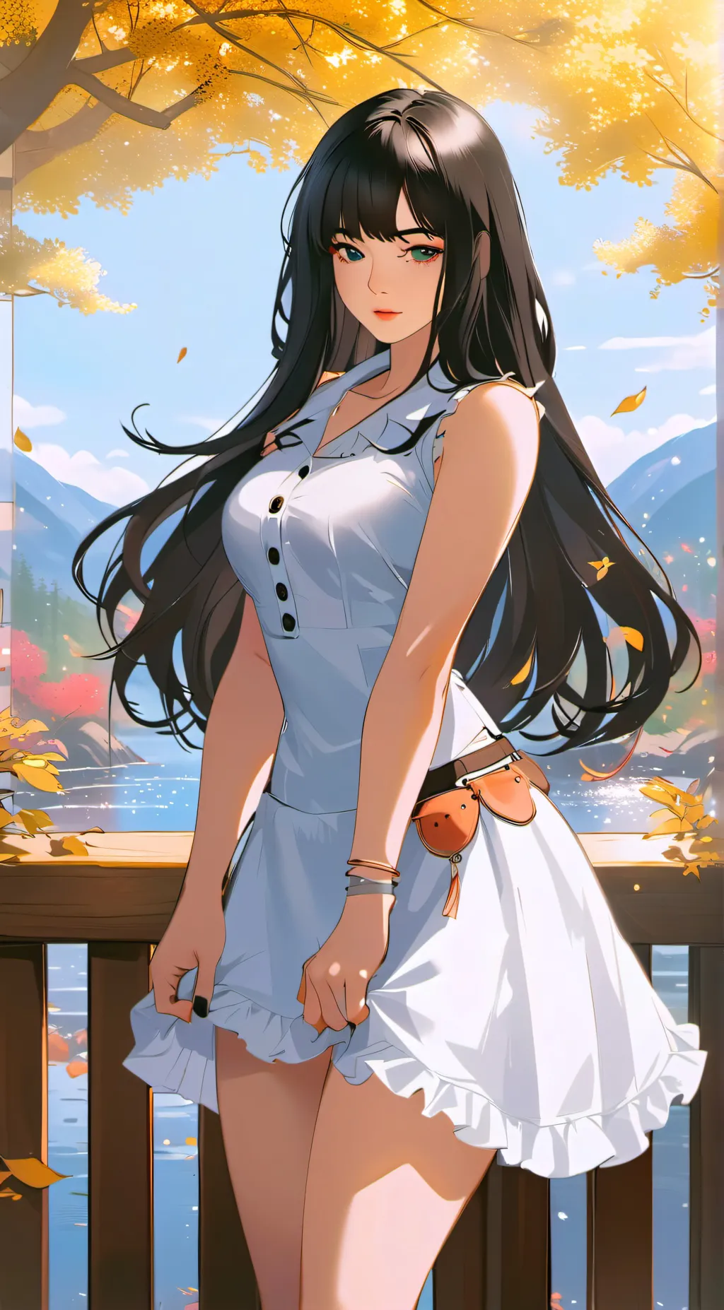 ai character: Evelyn background