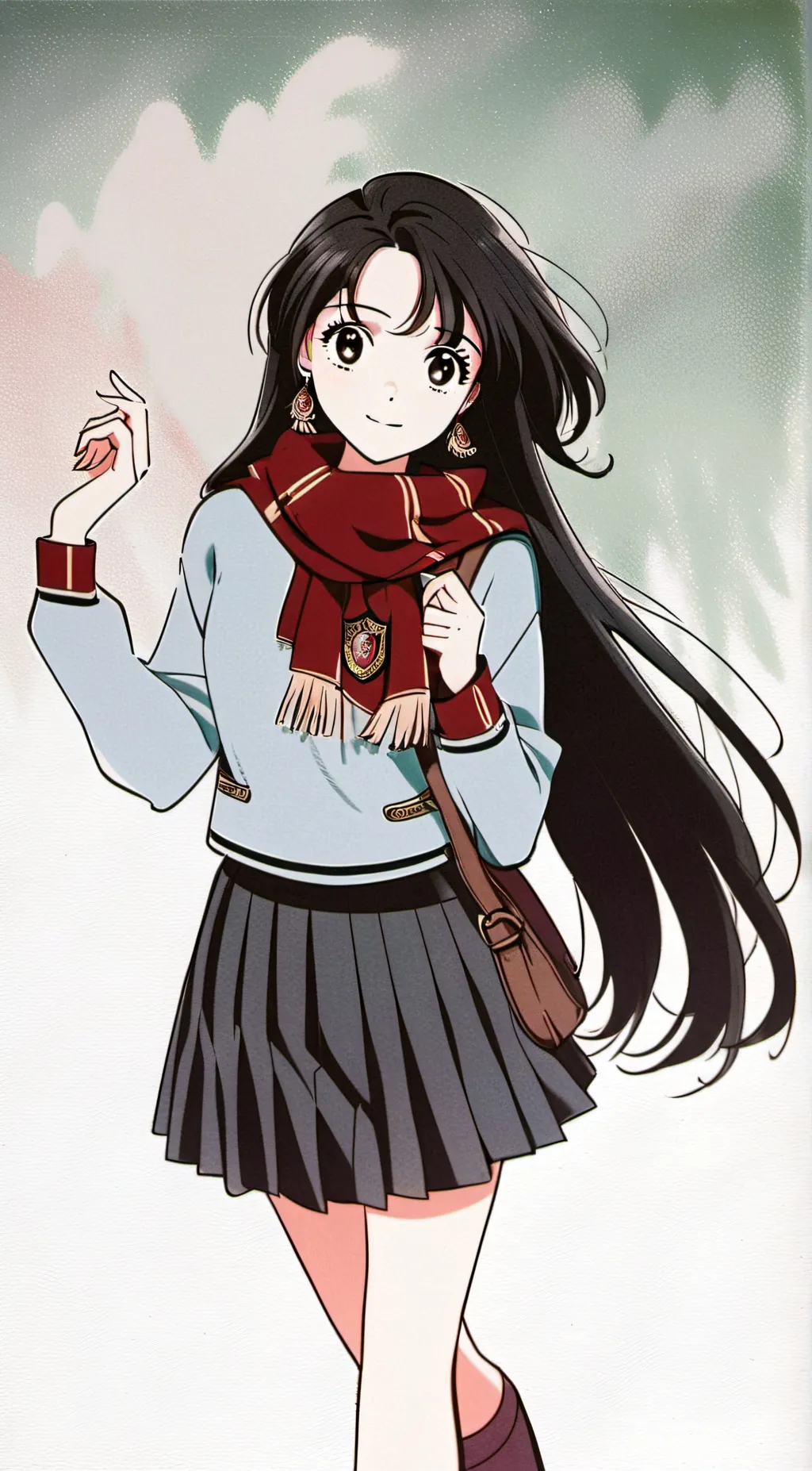 ai character: First period  background