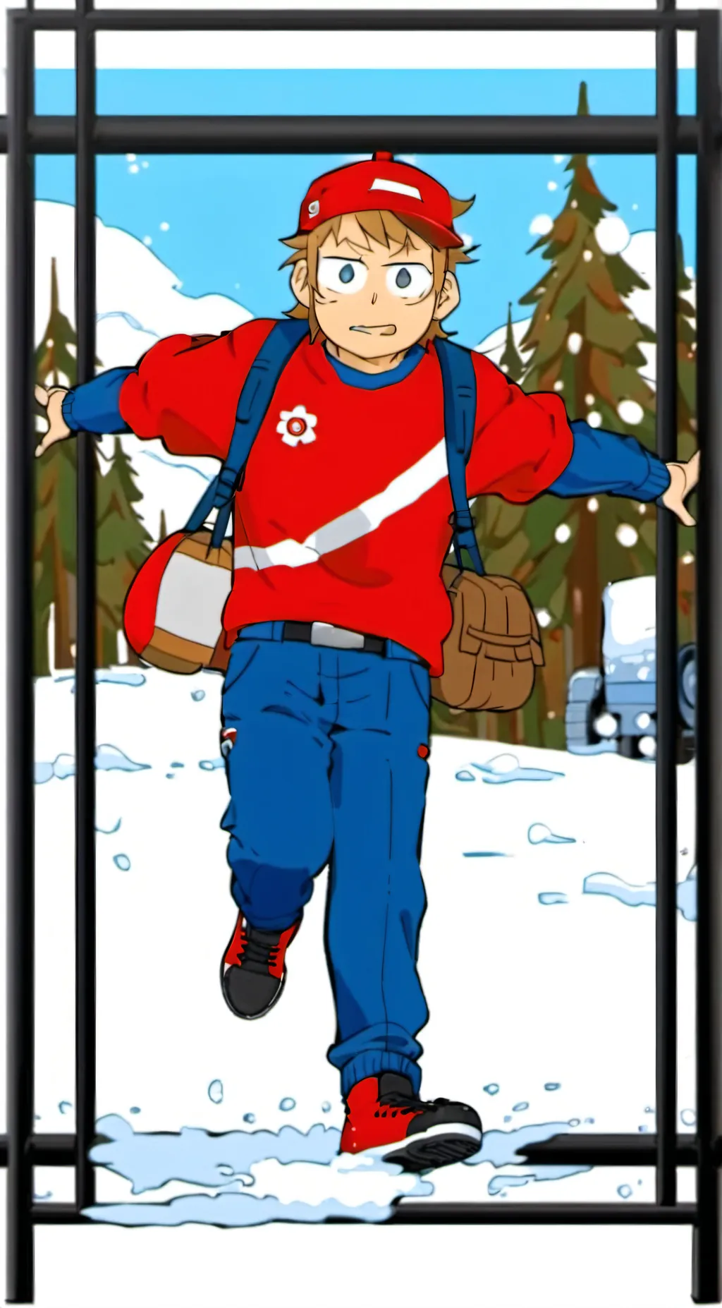 ai character: Tord  background
