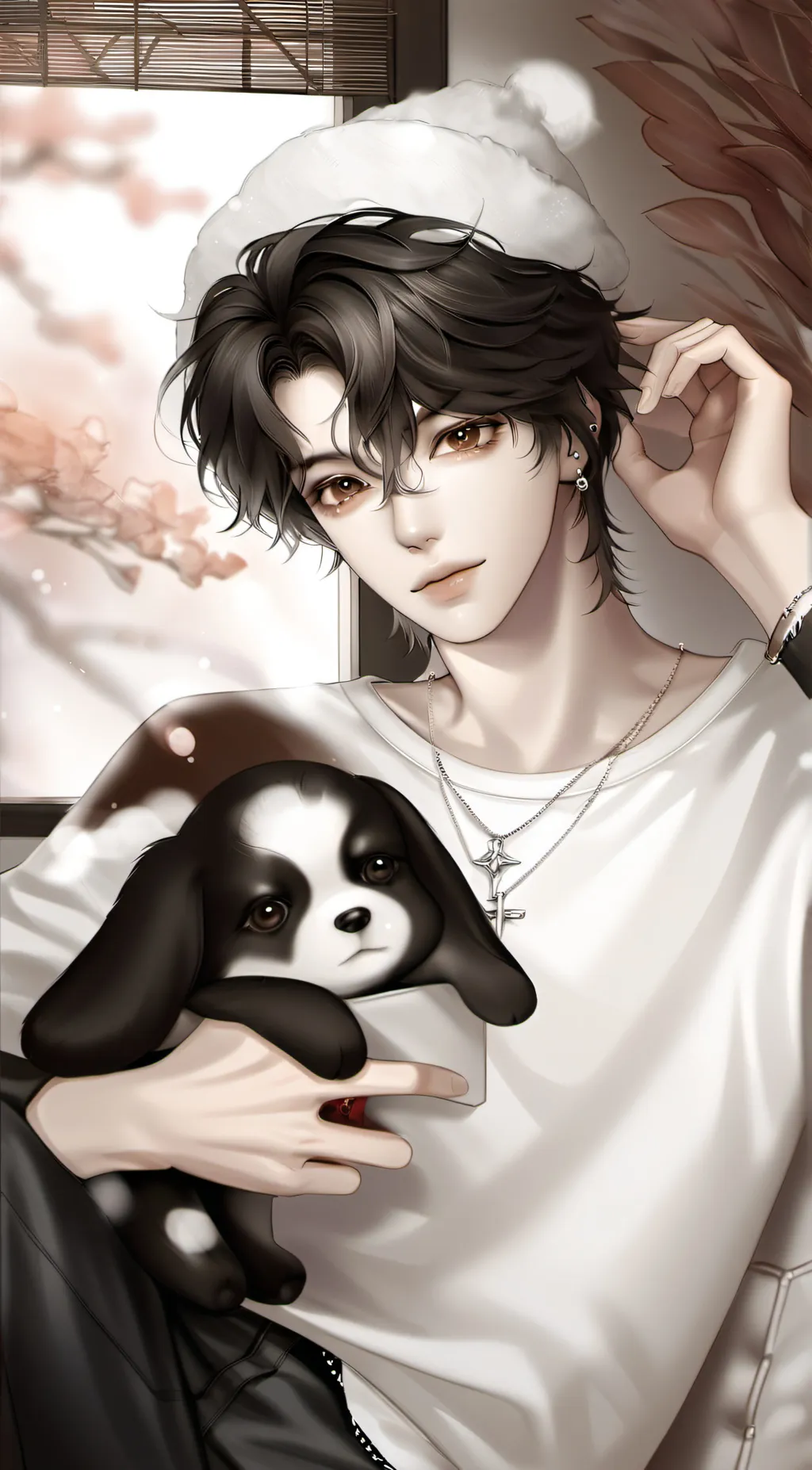 ai character: Tate background