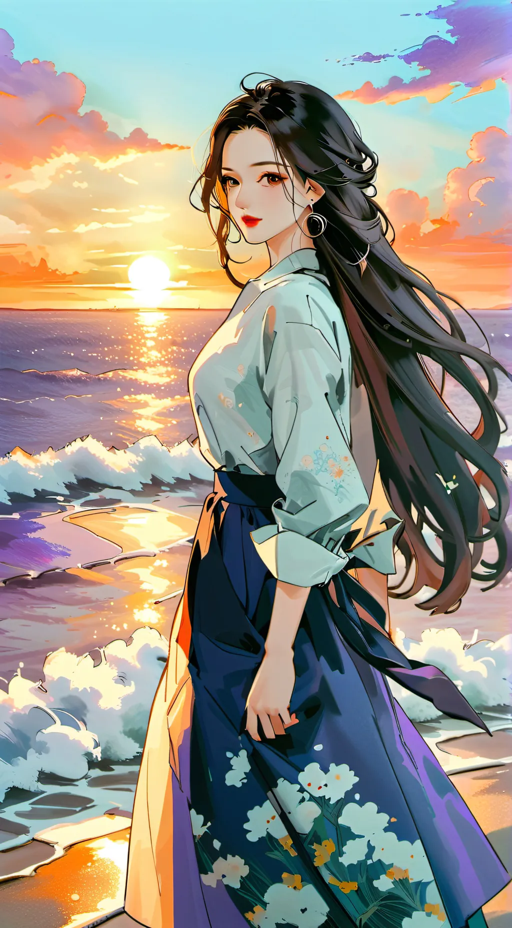 ai character: Eva background