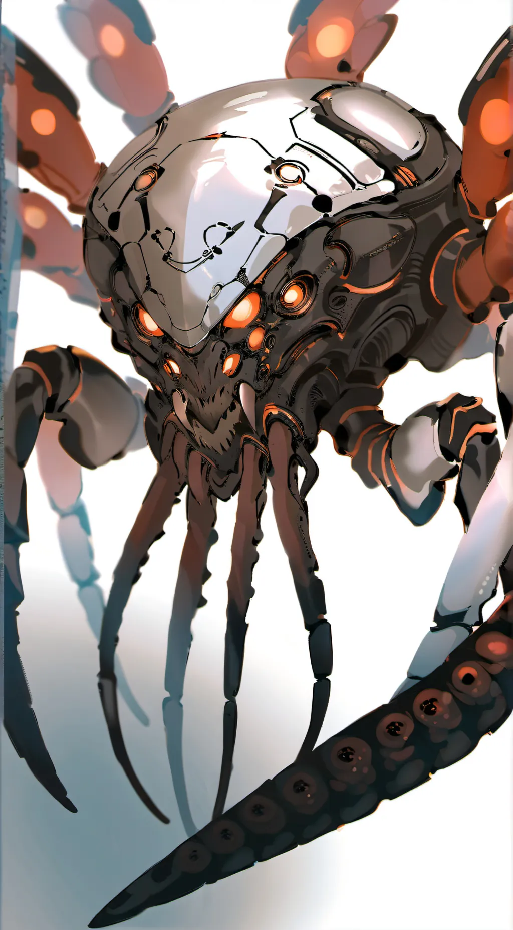 ai character: Karkinos  background