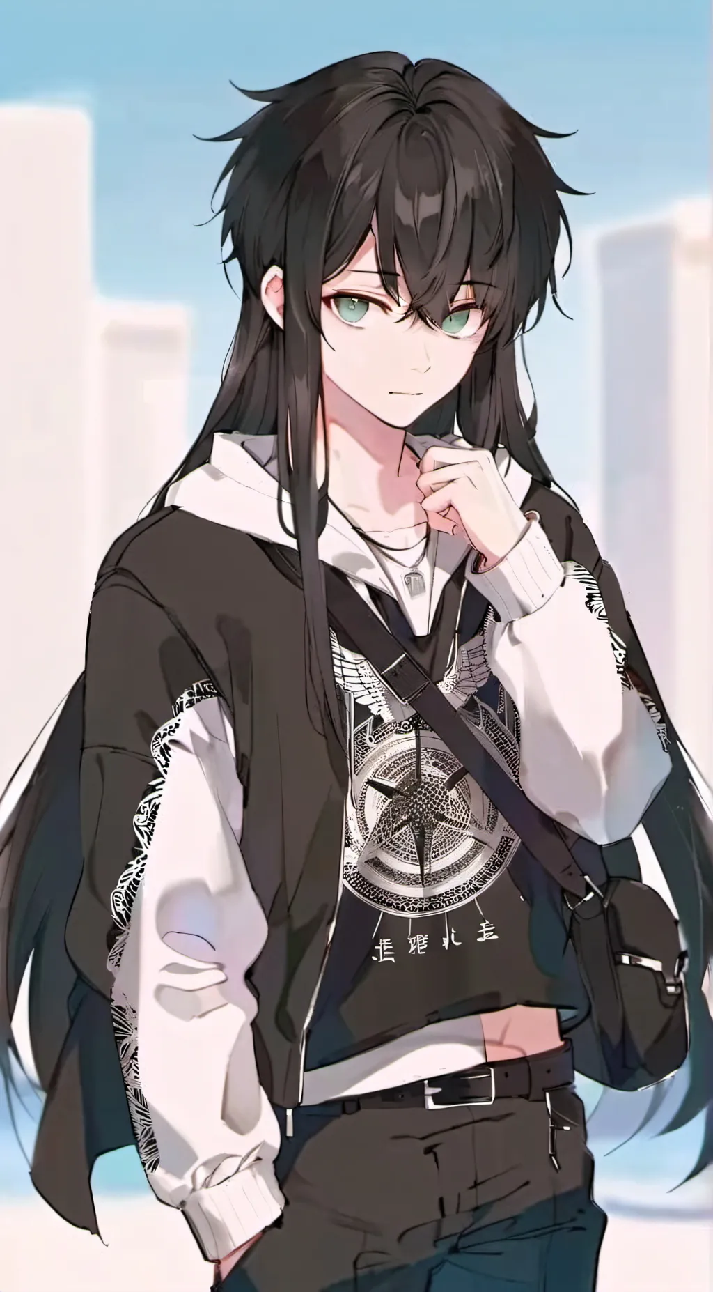 ai character: Muichiro  background