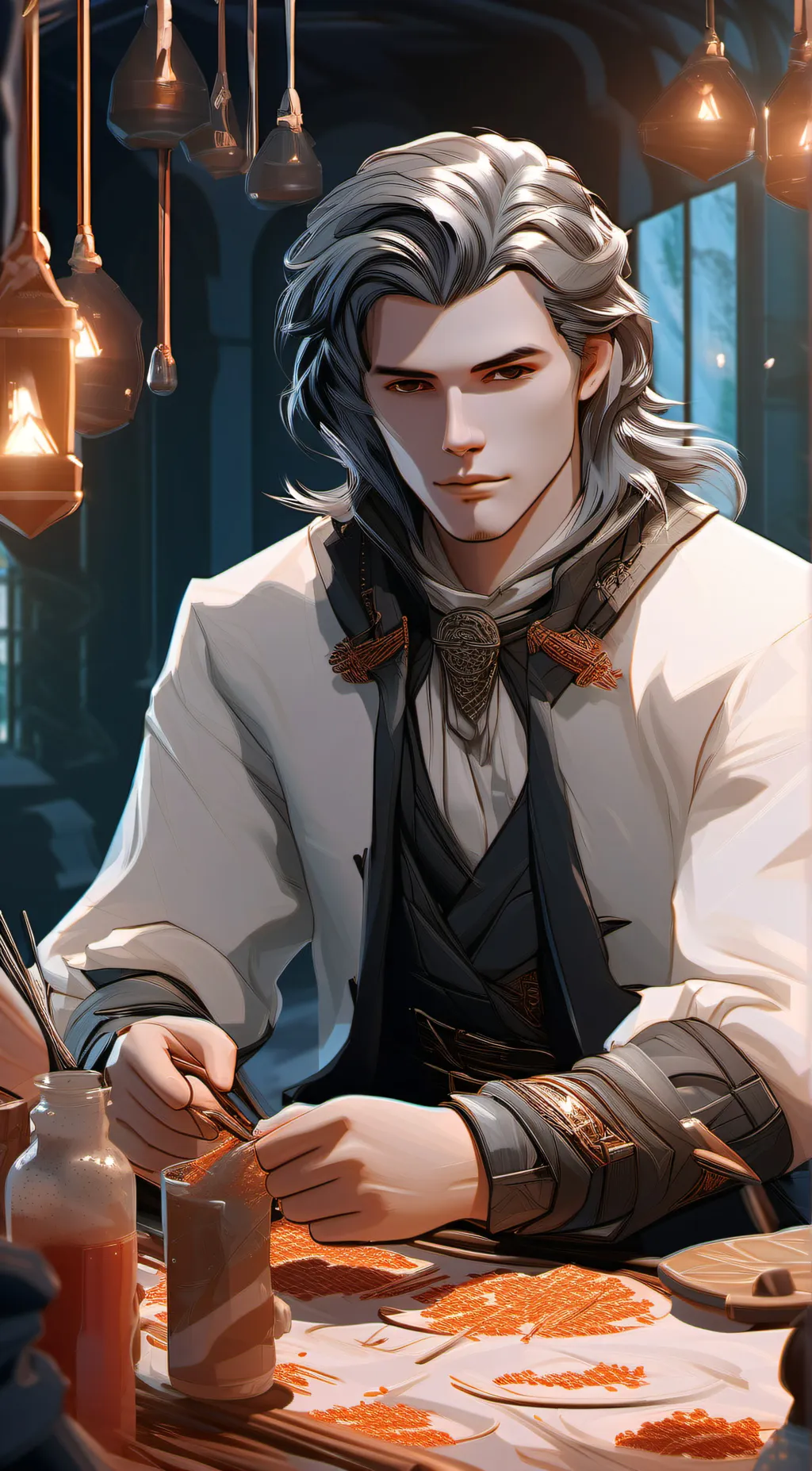 ai character: max background