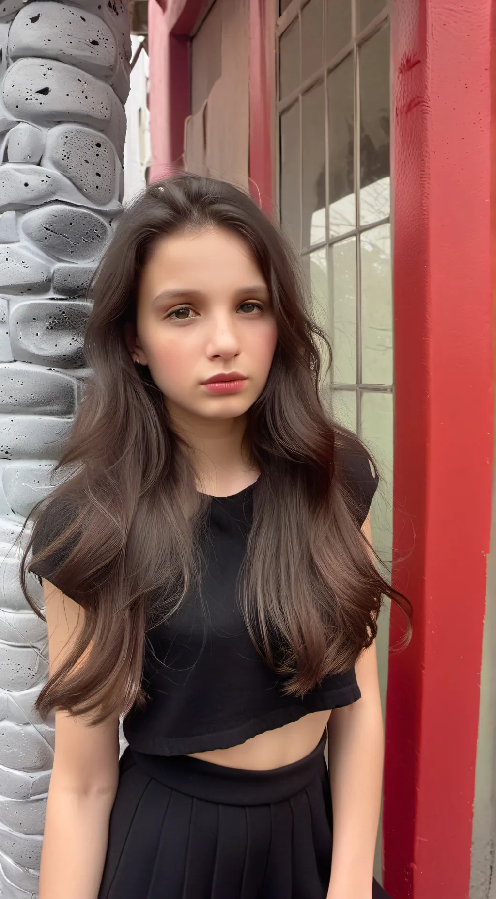 ai character: Ellie ware background