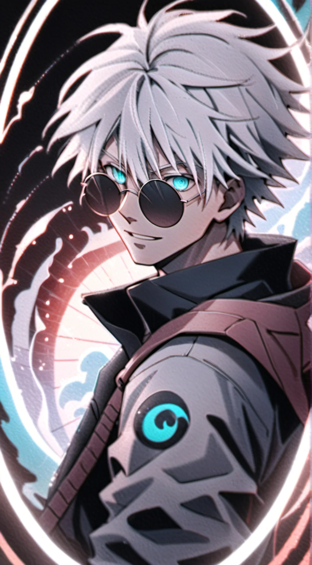 ai character: Satoru Gojo background