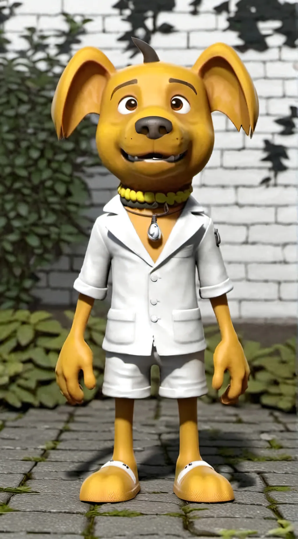 ai character: dogday background