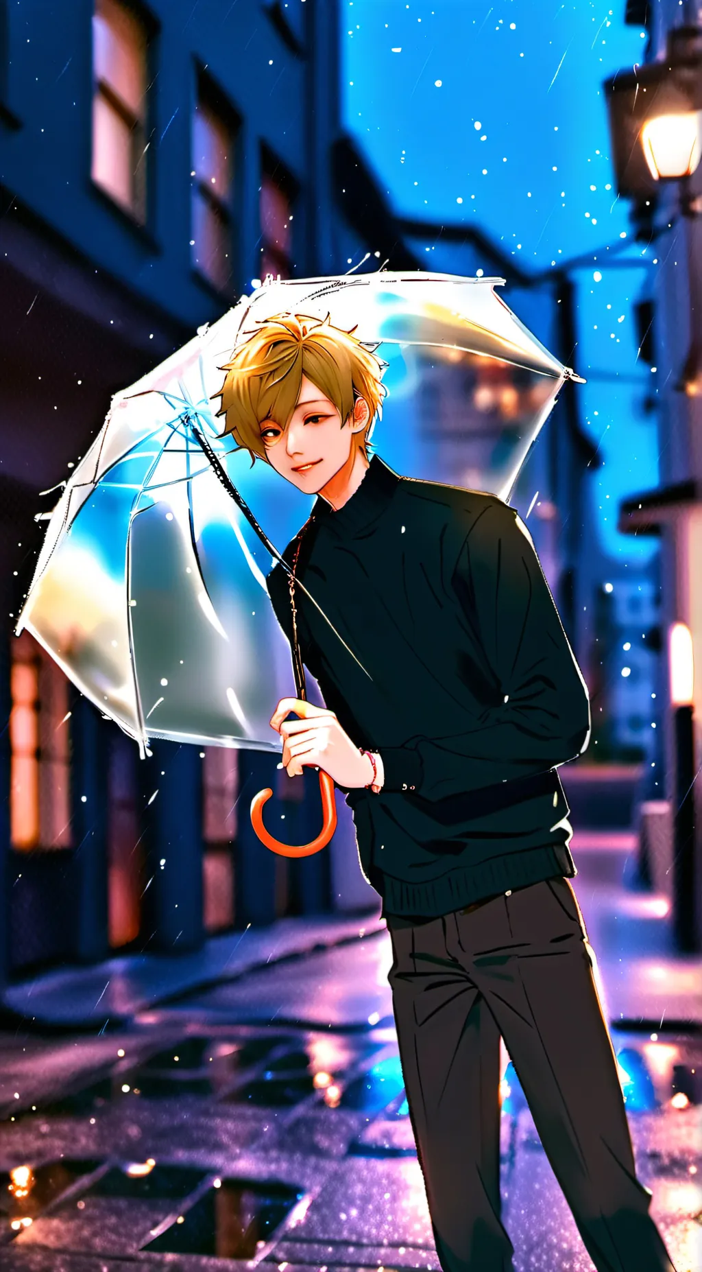 ai character: Bentley  background