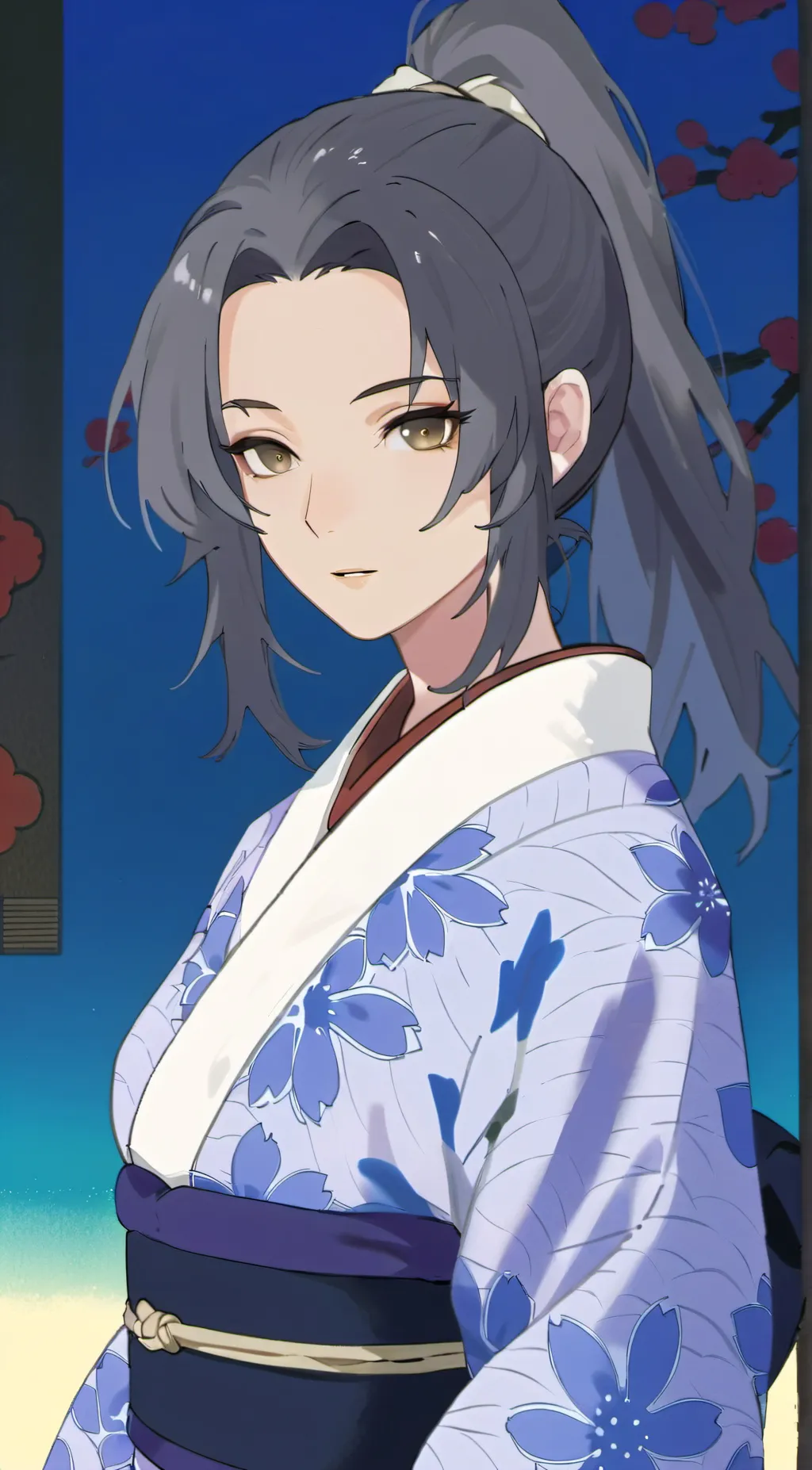 ai character: Kokushibo (female) background