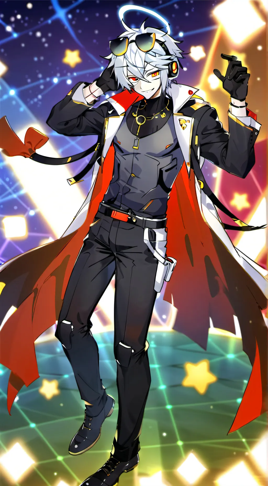 ai character: Lectro background