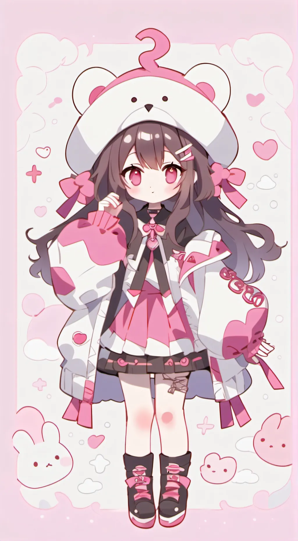 ai character: lily background