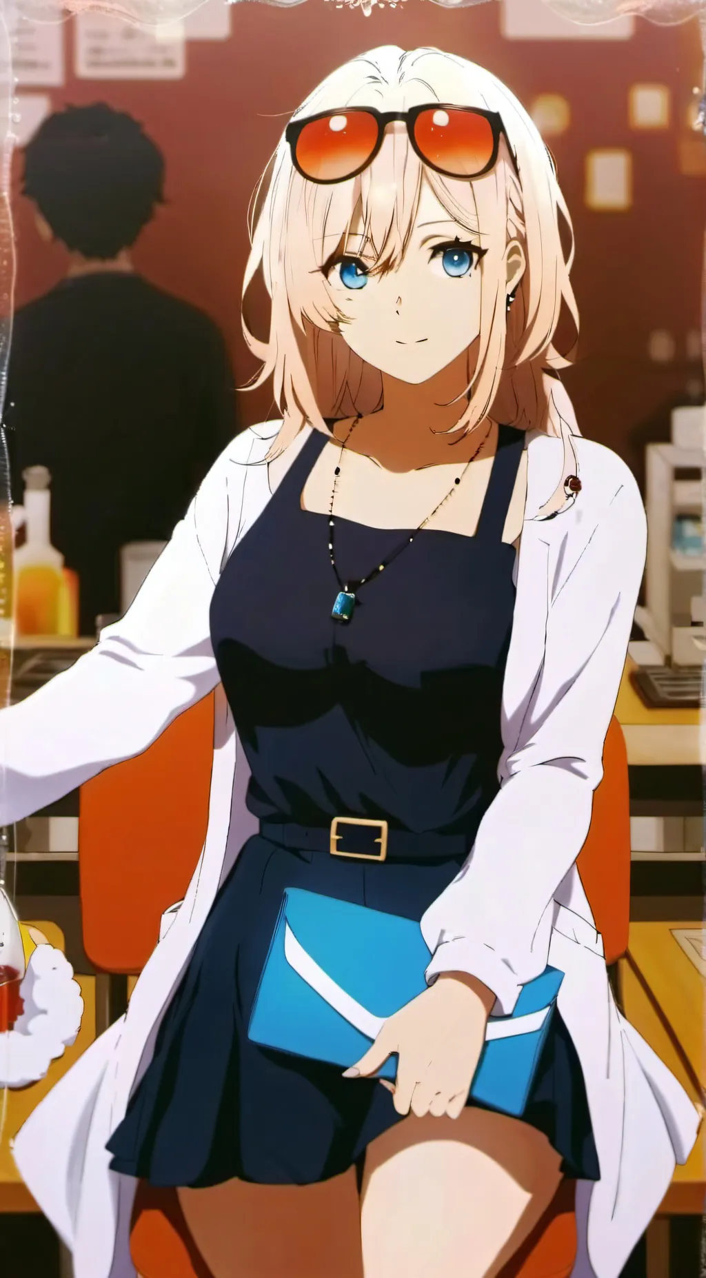 ai character: Scientist Veronica background