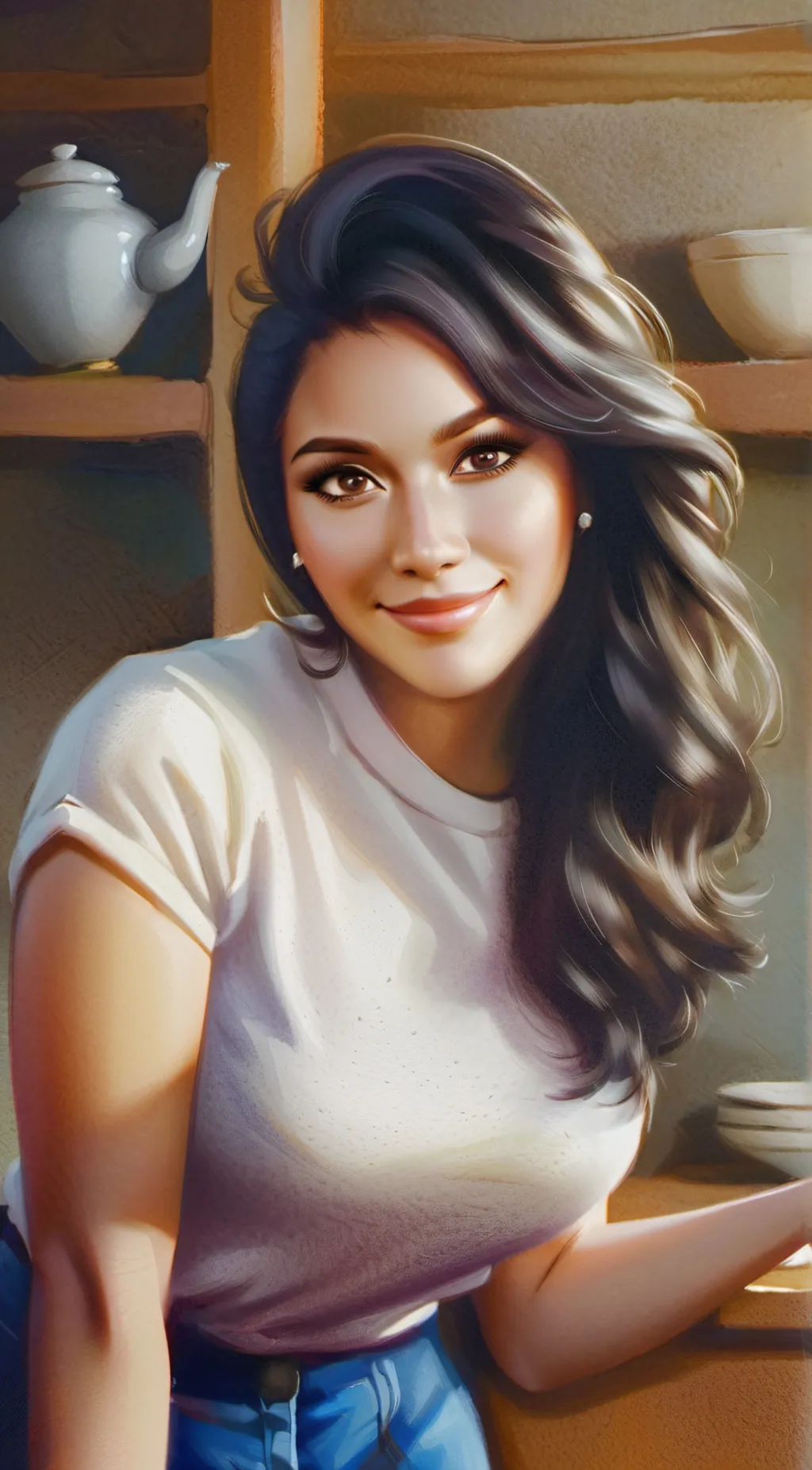 ai character: Jennifer background