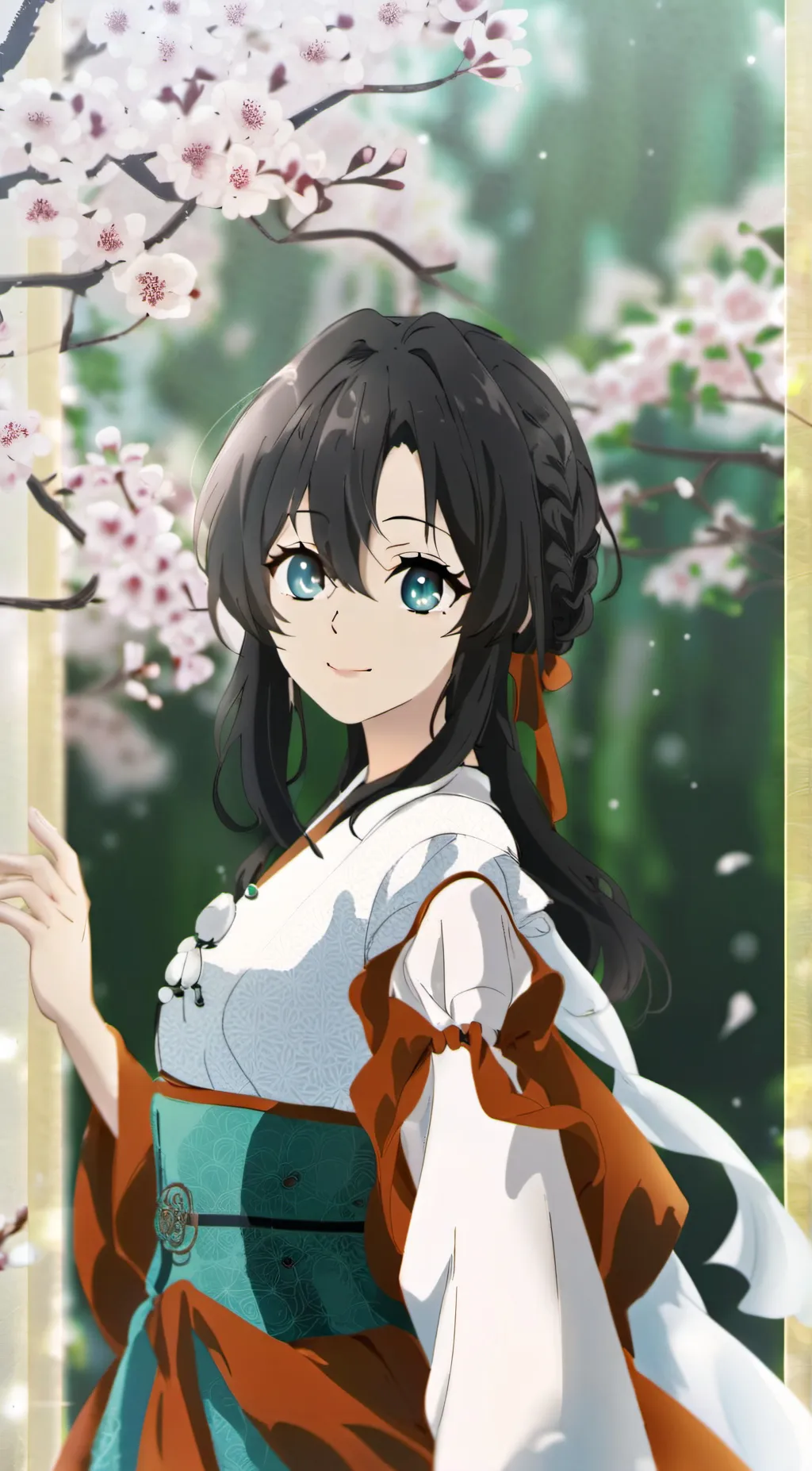 ai character: Demon slayer background