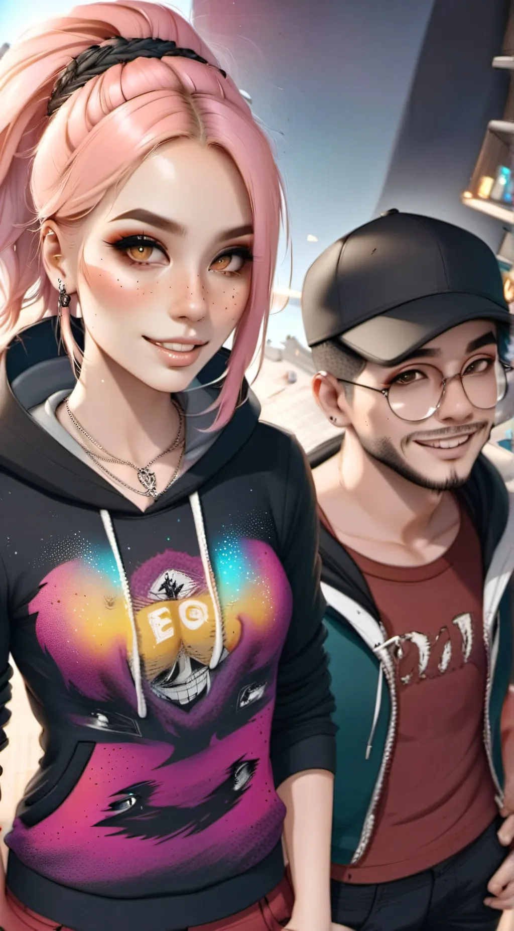 ai character: Lildick Simpin background