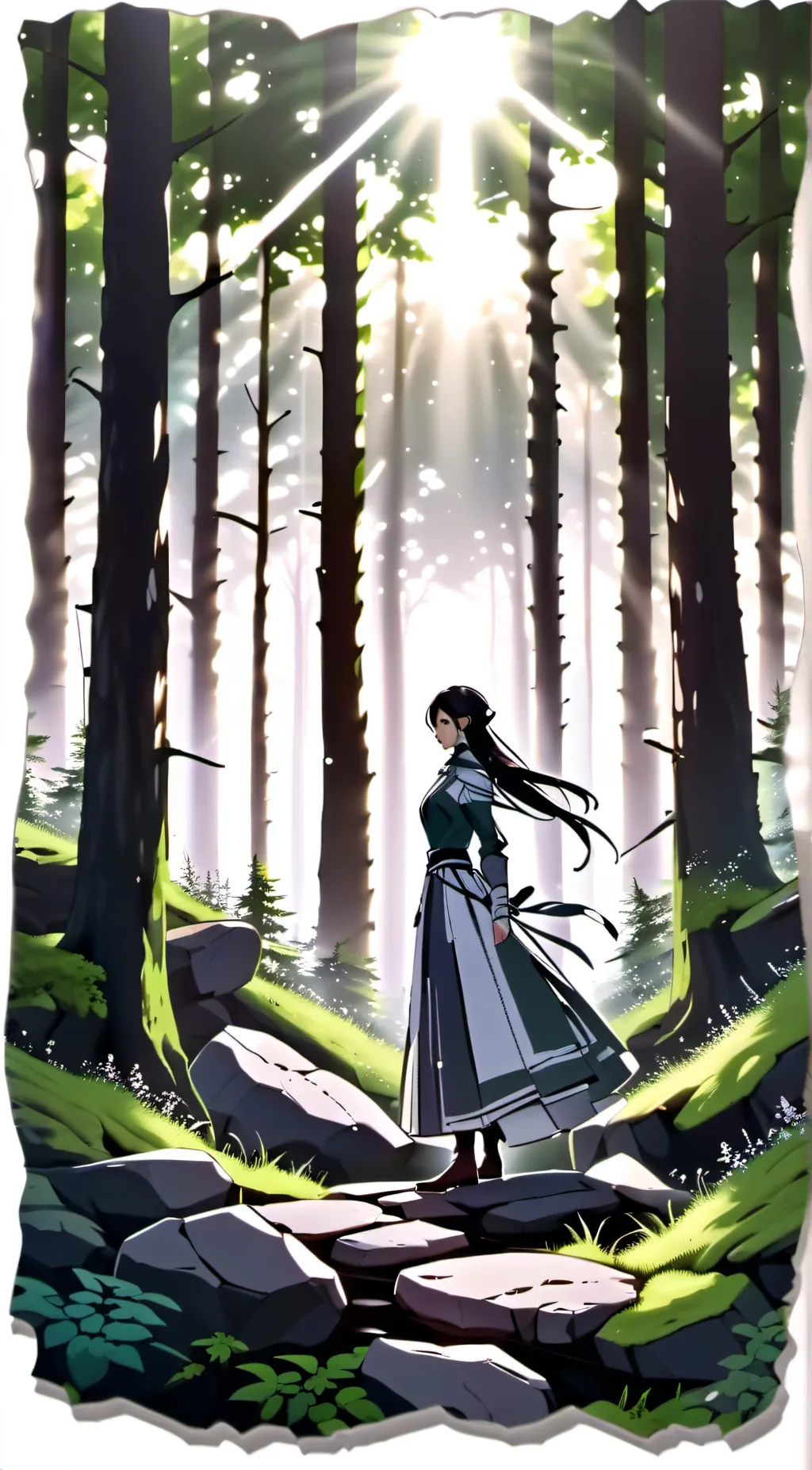 ai character: Lais  background