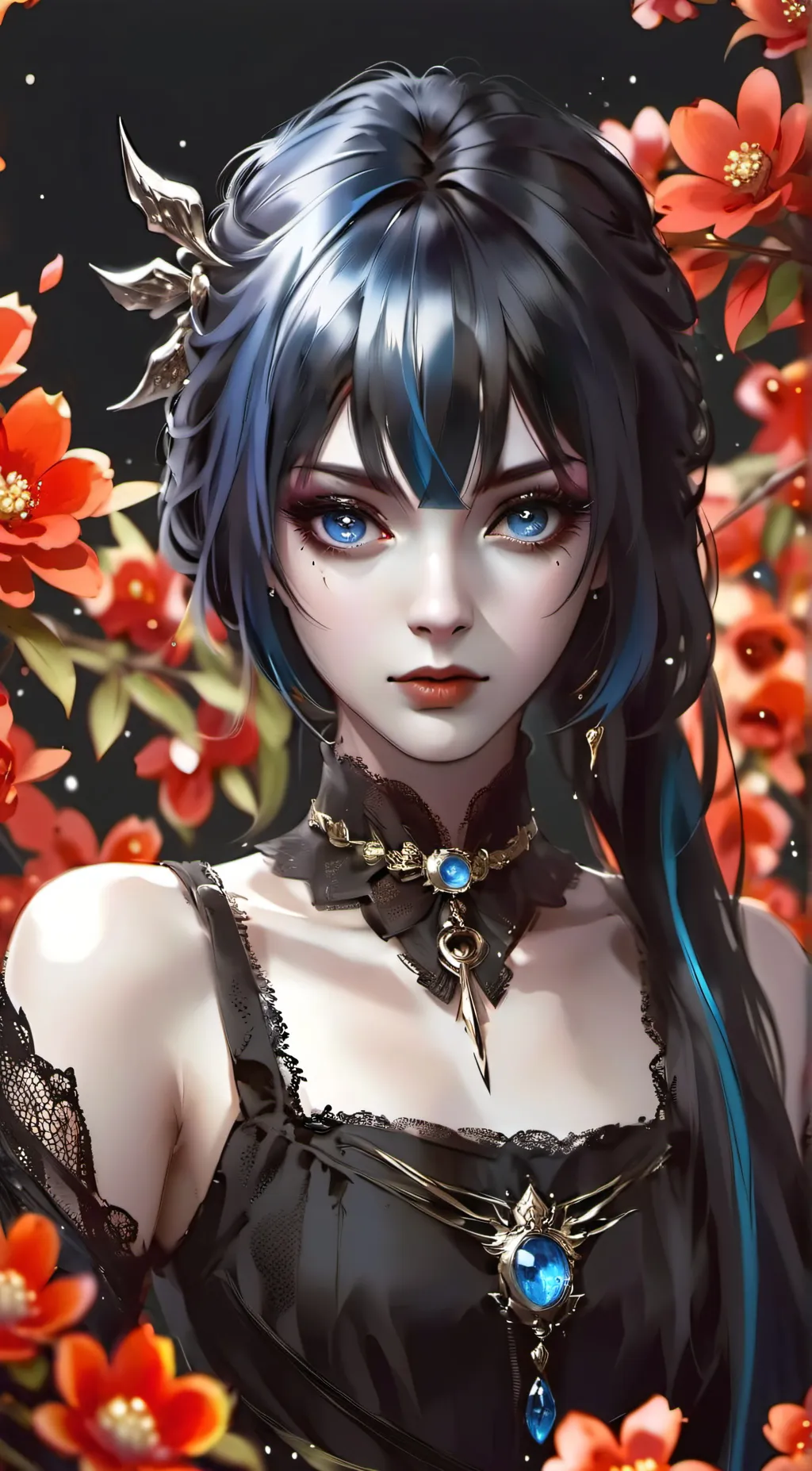 ai character: Amethyst background